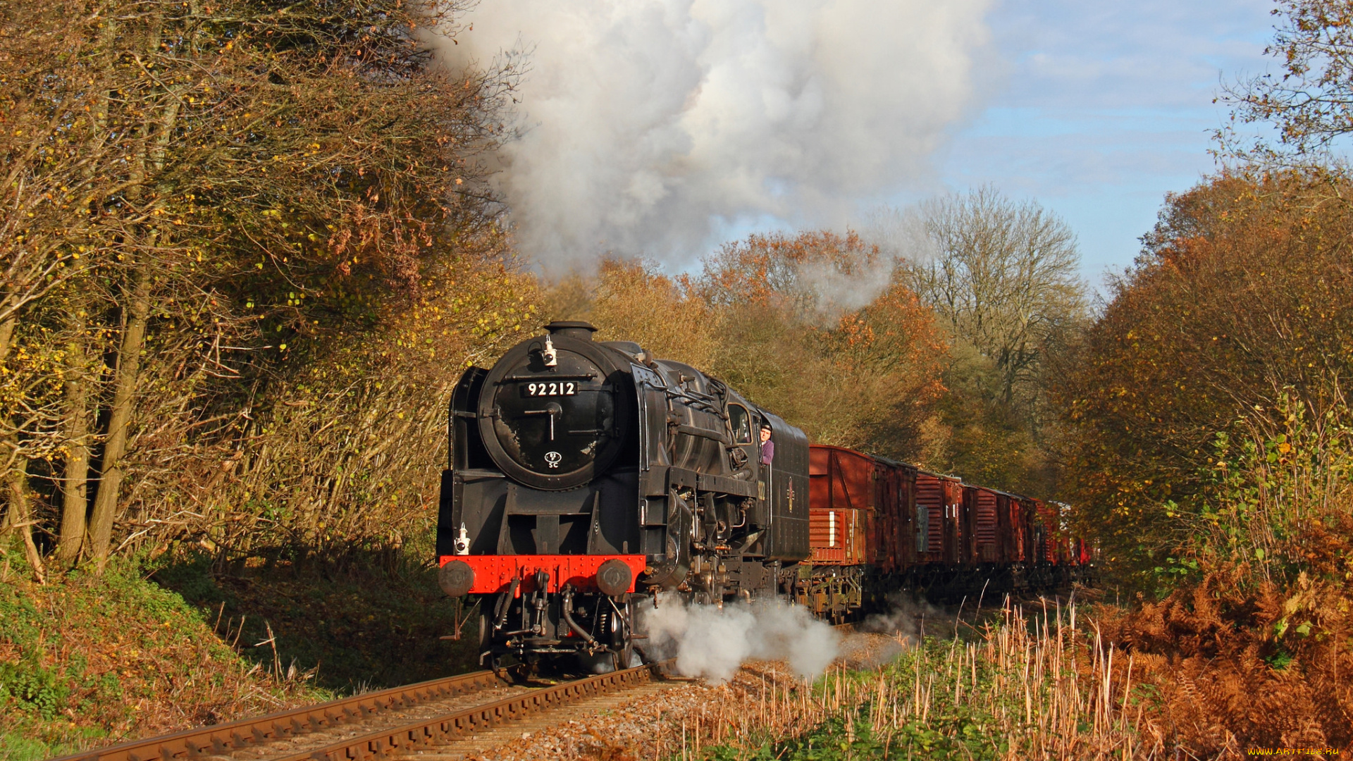 техника, паровозы, железная, дорога, паровоз