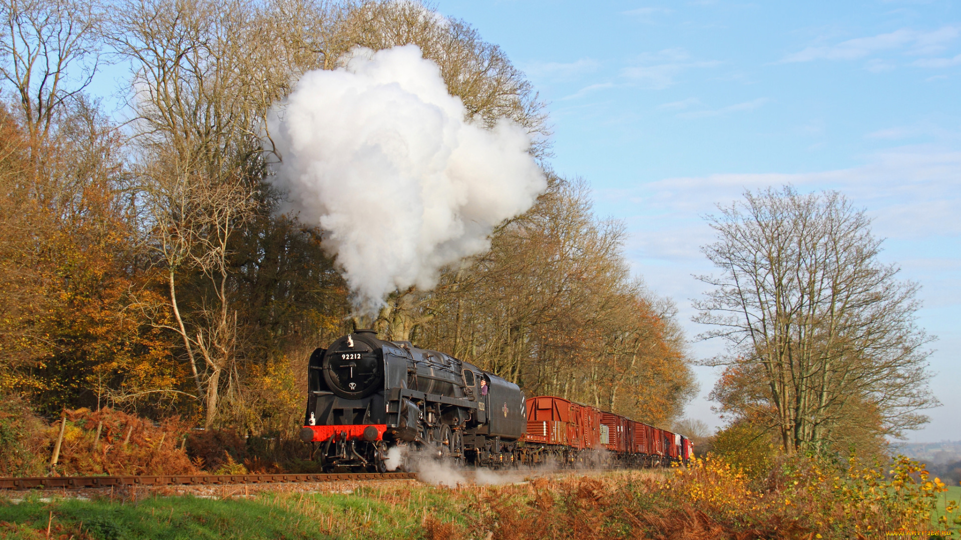 техника, паровозы, железная, дорога, паровоз
