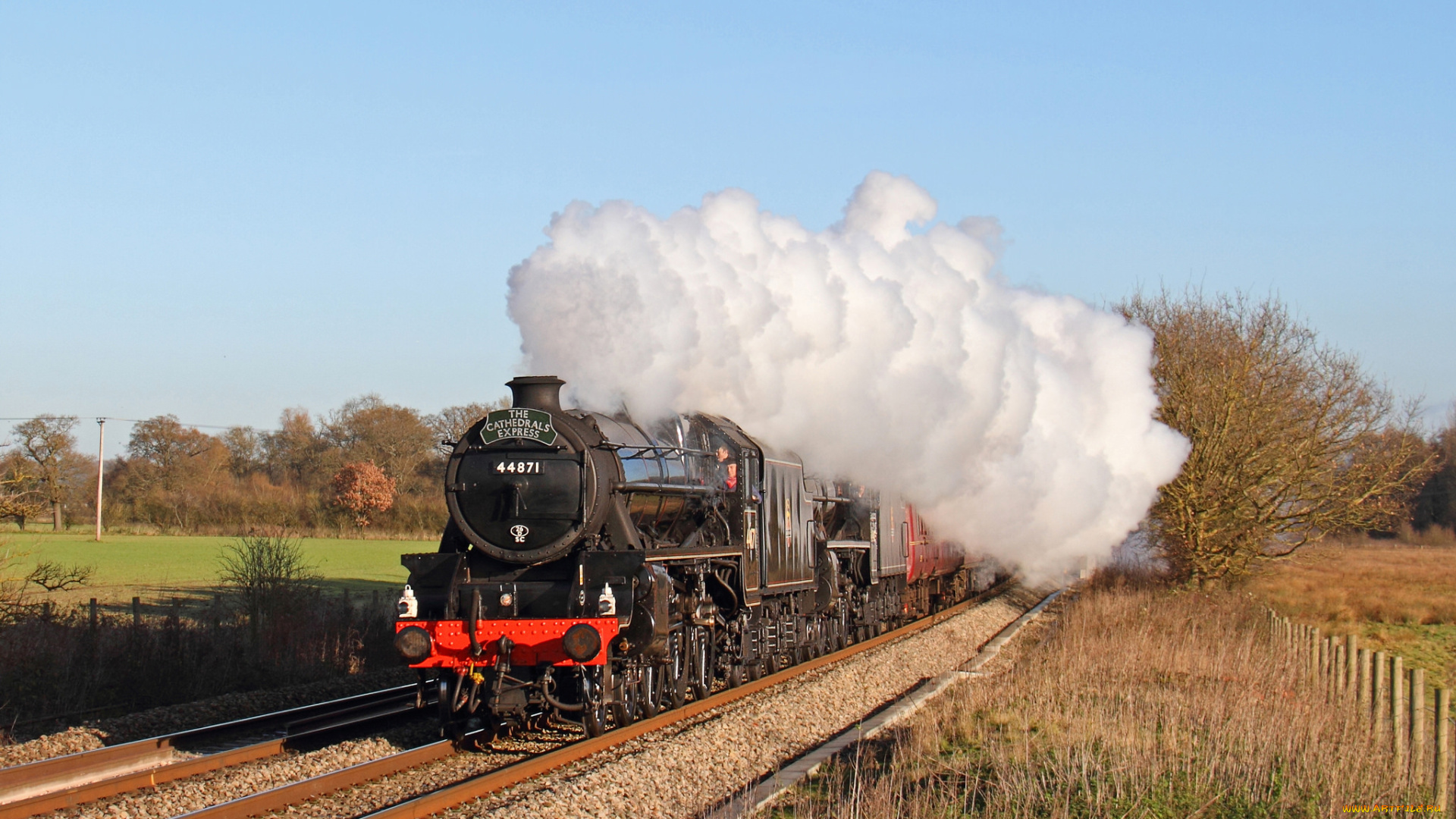 техника, паровозы, железная, дорога, паровоз