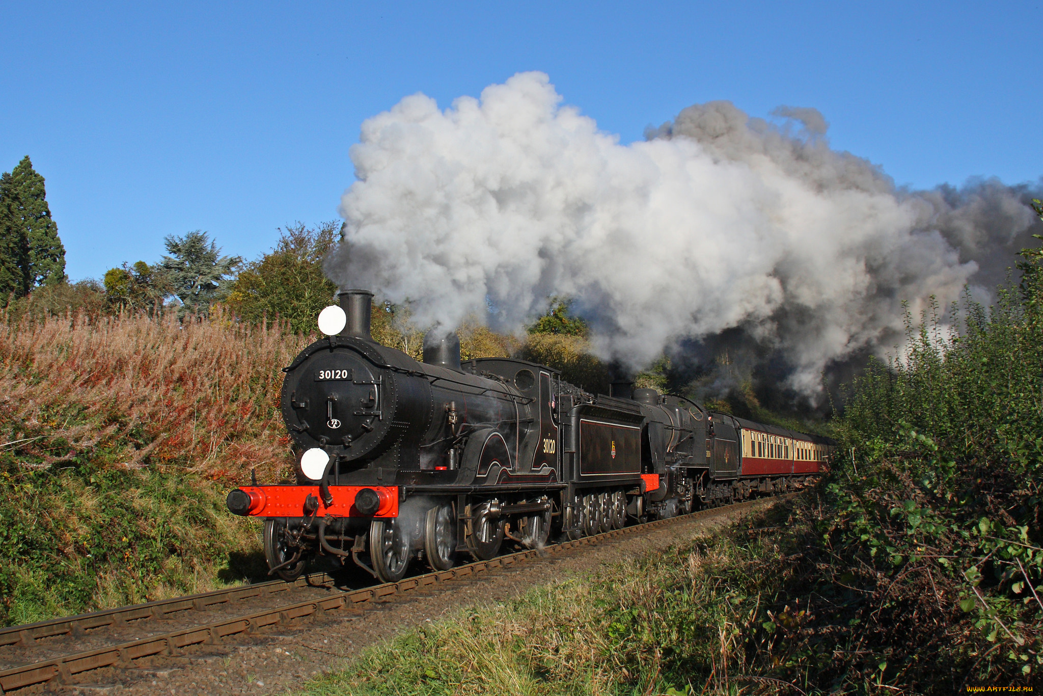 техника, паровозы, железная, дорога, паровоз
