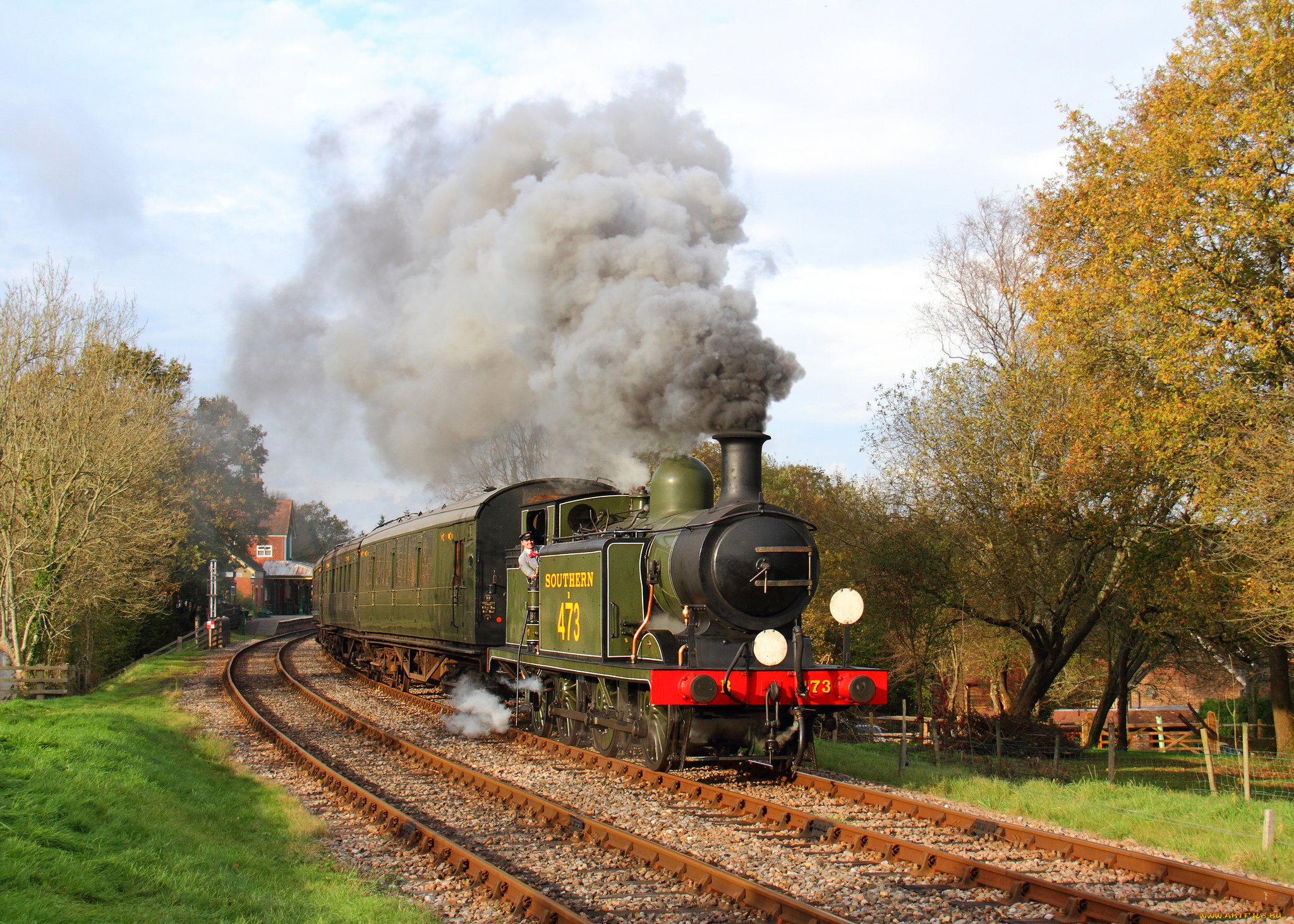 техника, паровозы, железная, дорога, паровоз