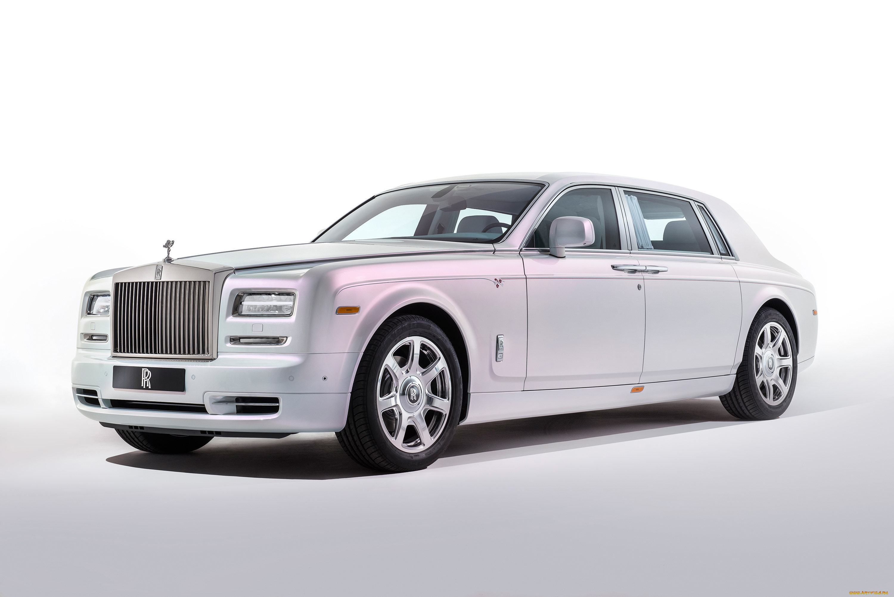 автомобили, rolls-royce, светлый, 2015г, serenity, phantom
