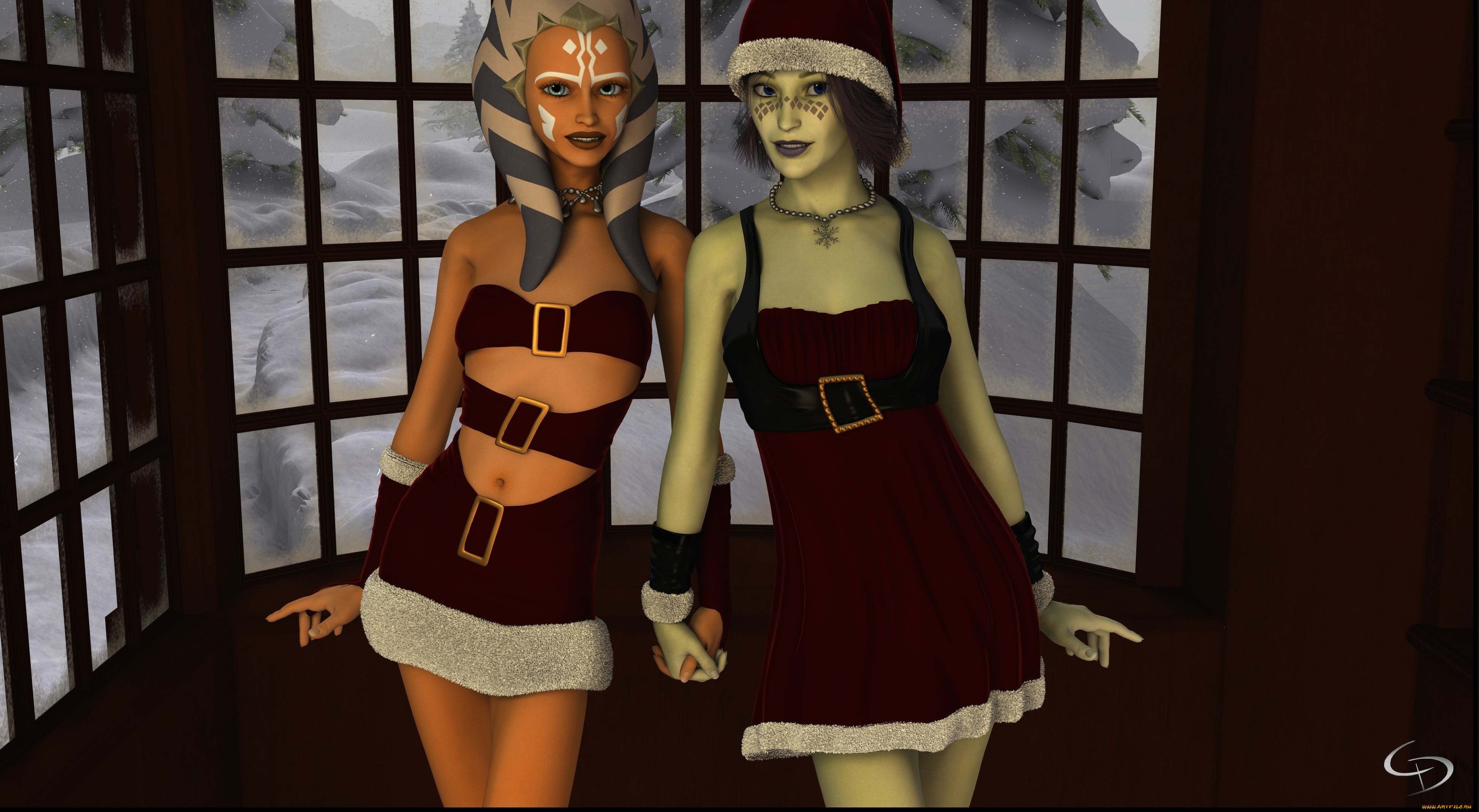 3д, графика, существа, , creatures, фон, взгляд, халки