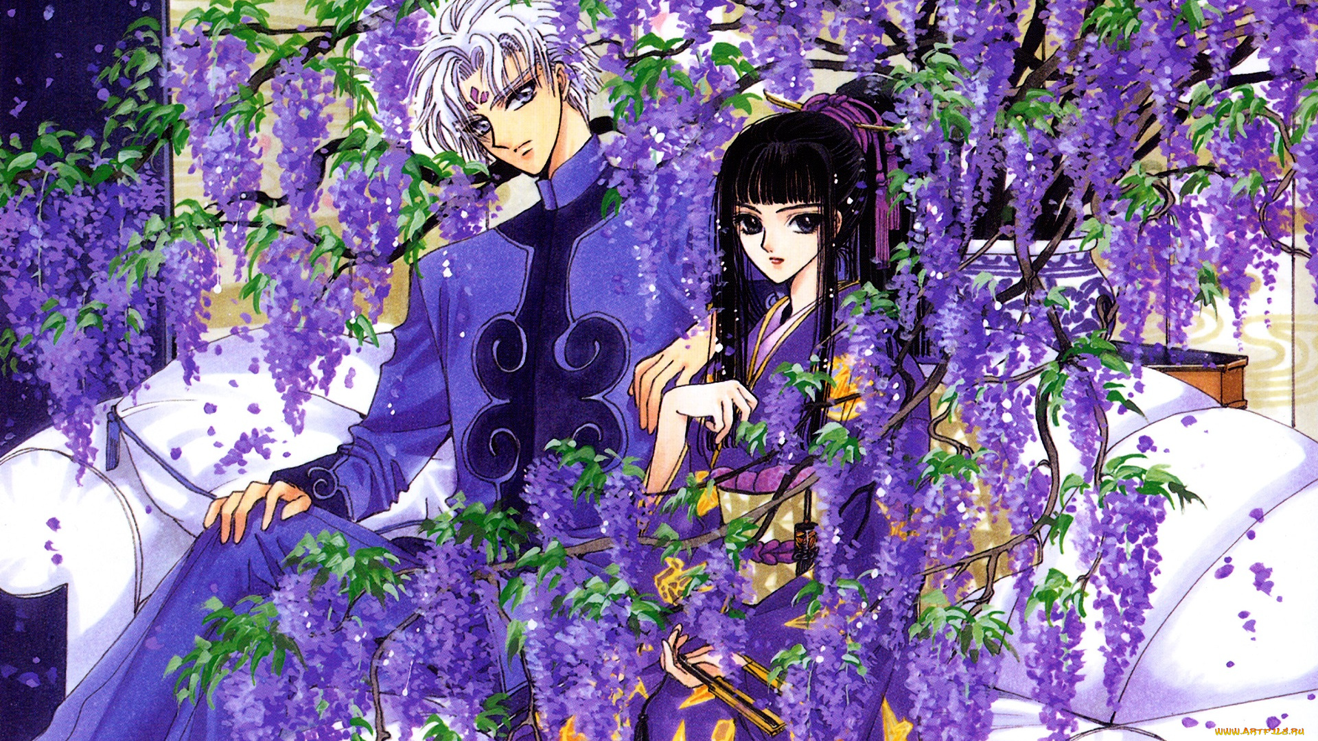 аниме, двое