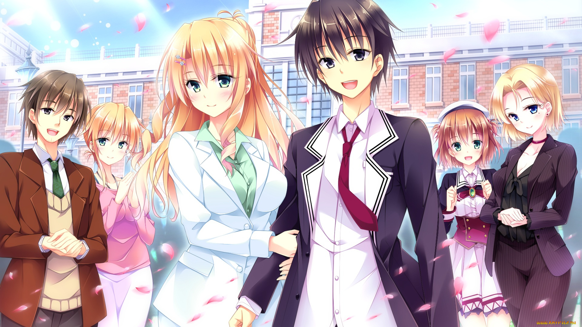 аниме, golden, marriage, tachibana, nagisa, tange, kasumi, kasugano, yukariko, elvira, riefenstahl