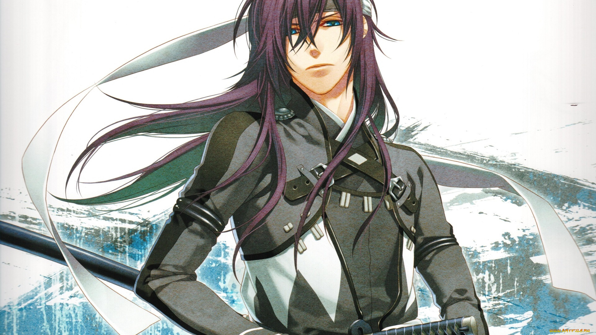 аниме, hakuouki, saitou, hajime