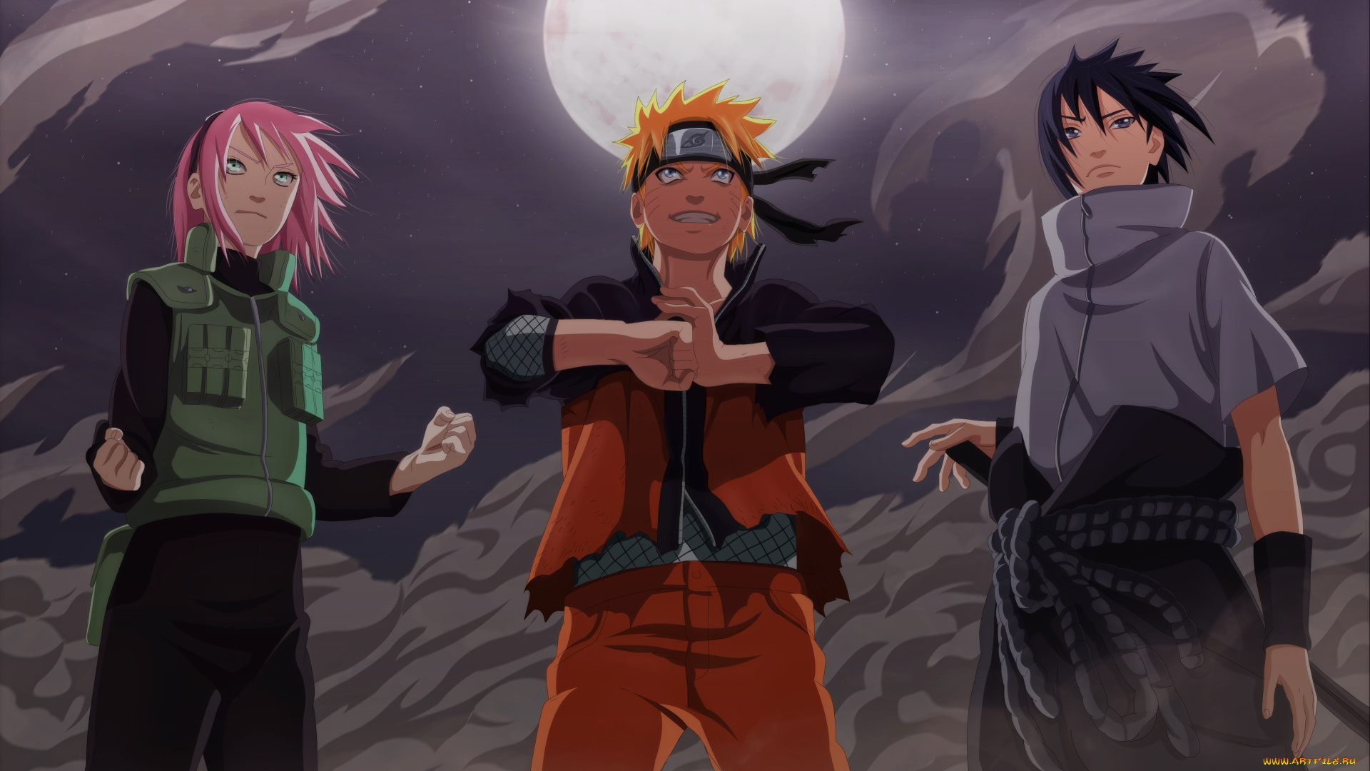 аниме, naruto, персонажи