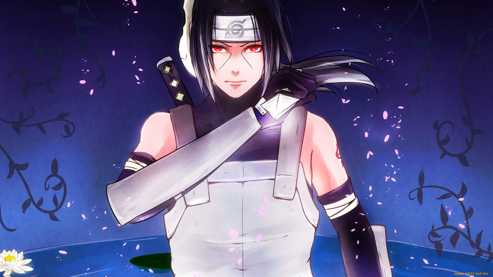 аниме, naruto, uchiha, itachi