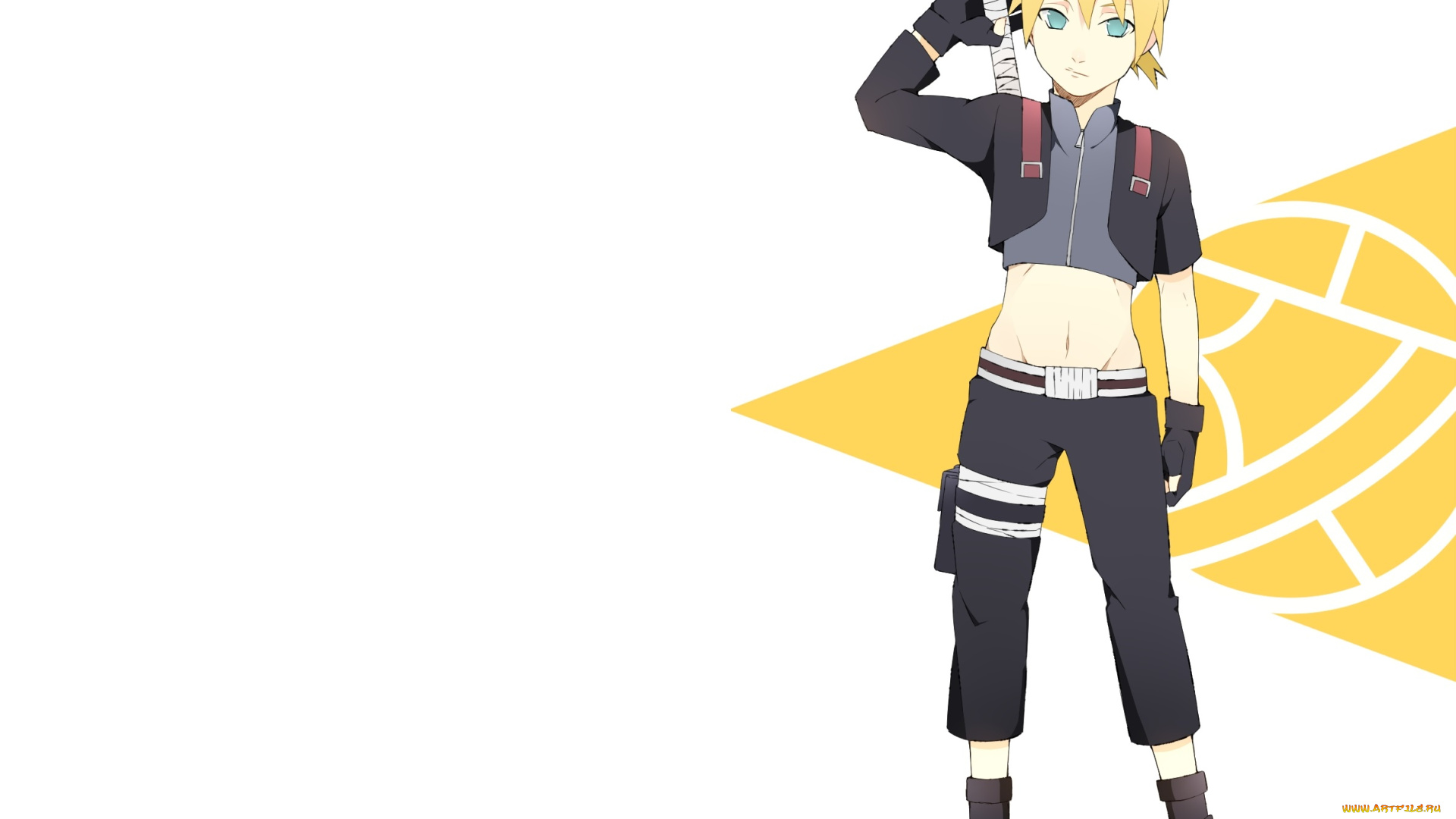 аниме, naruto, yamanaka, inojin