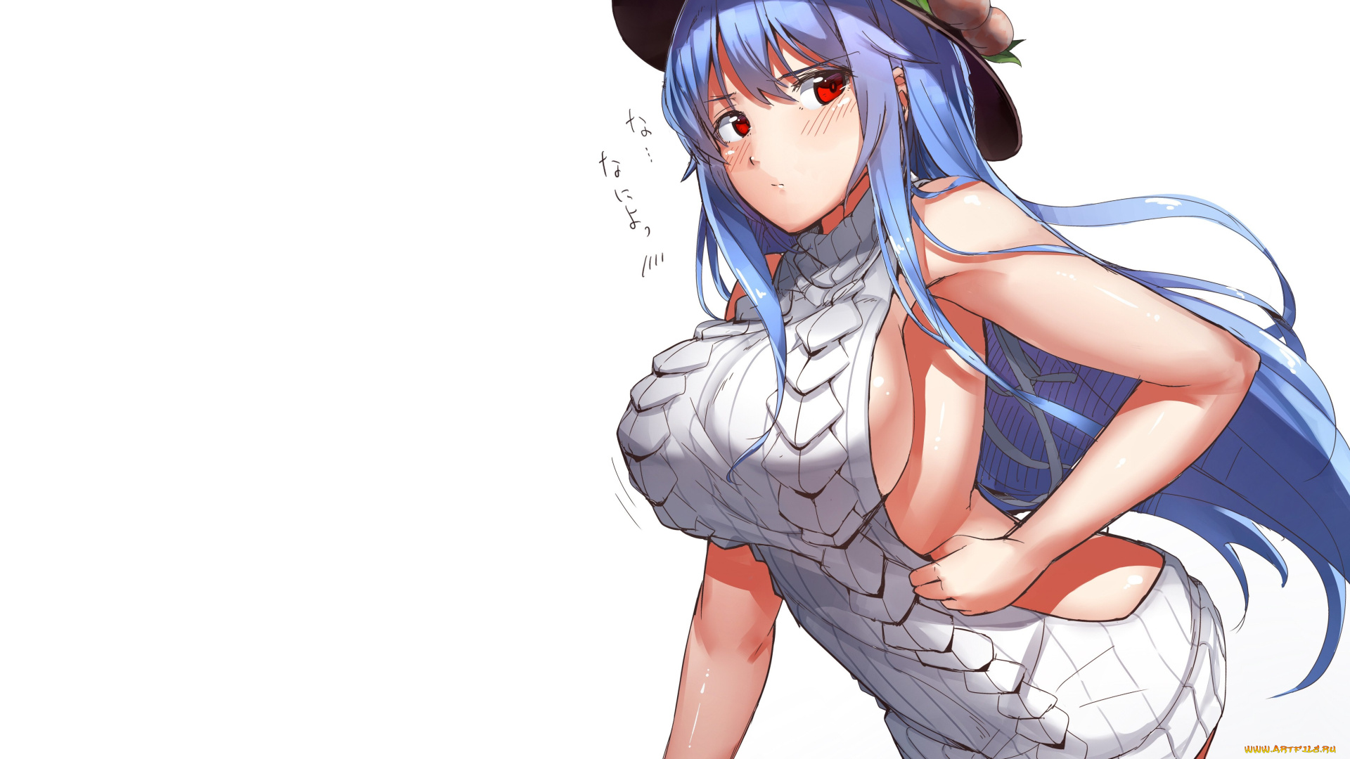 аниме, touhou, hinanawi, tenshi