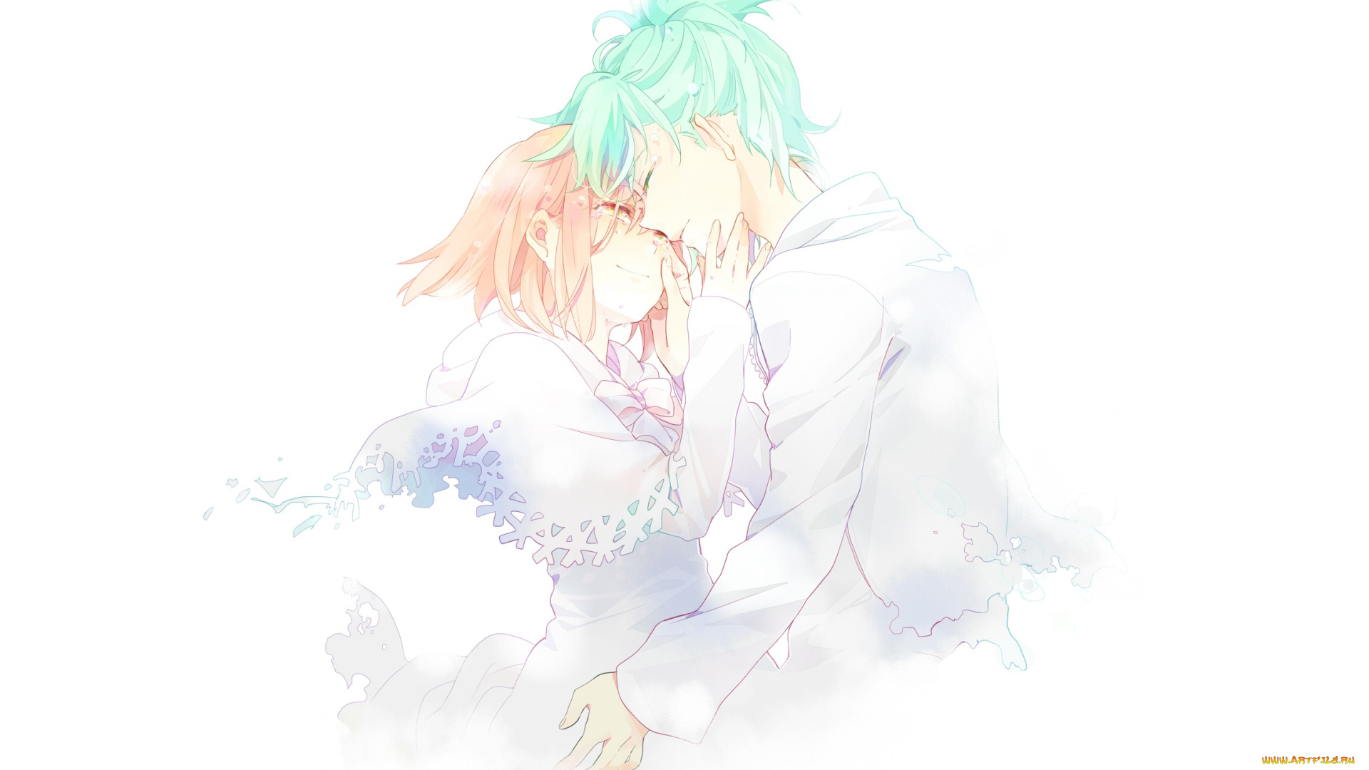 аниме, uta, no, prince-sama, романтика, двое