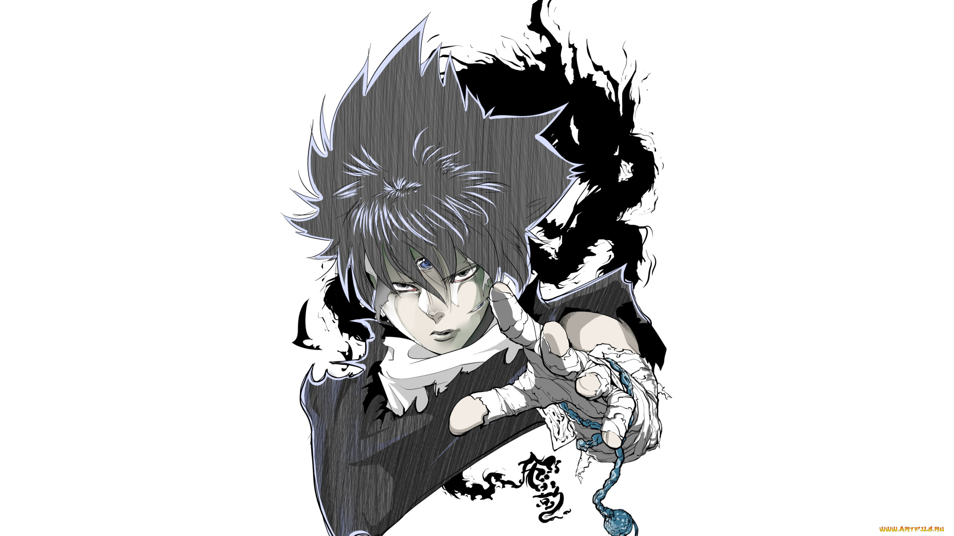 аниме, yu, yu, hakusho, парень