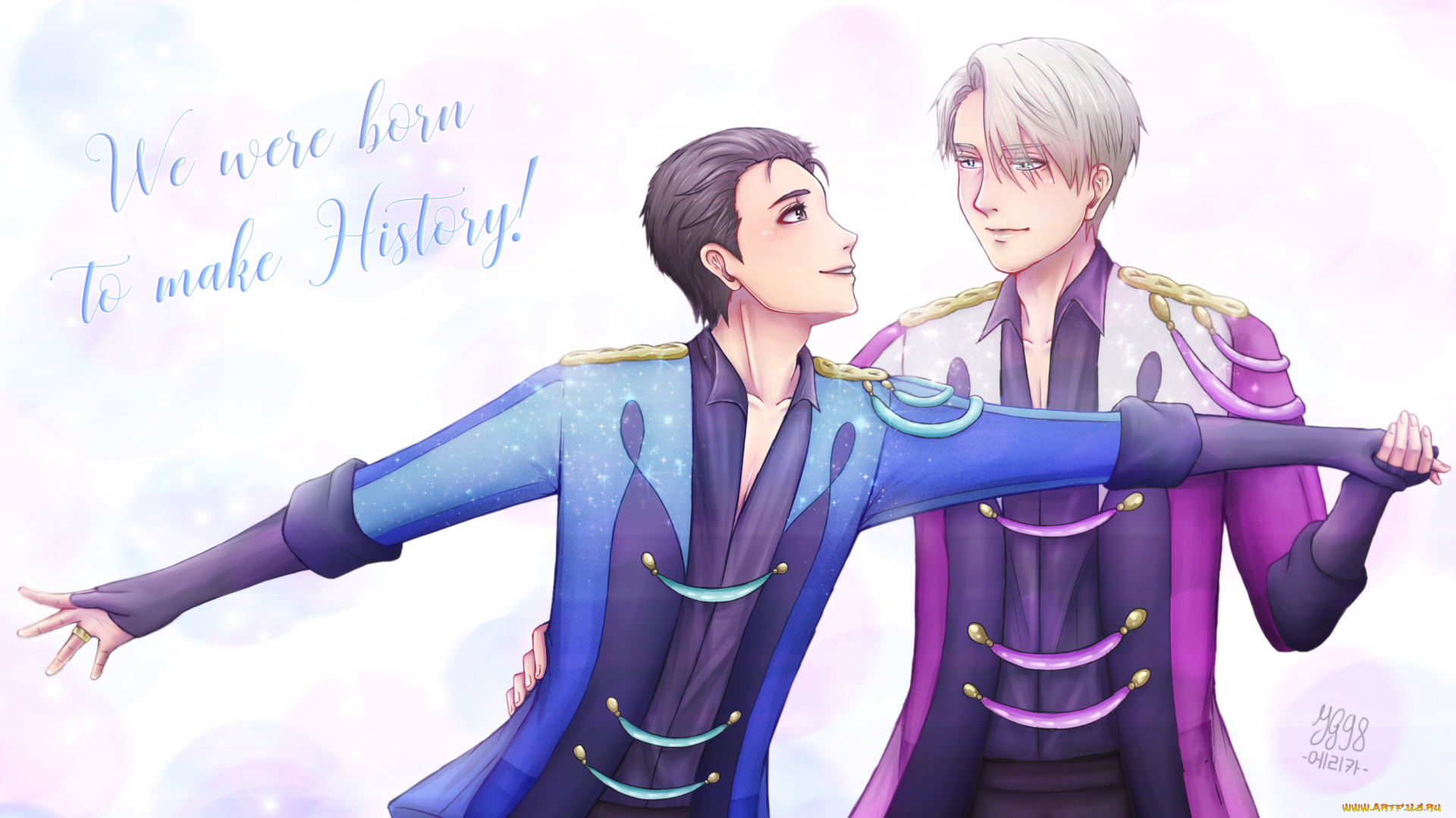 аниме, yuri, on, ice, виктор, никифоров, юри, катсуки