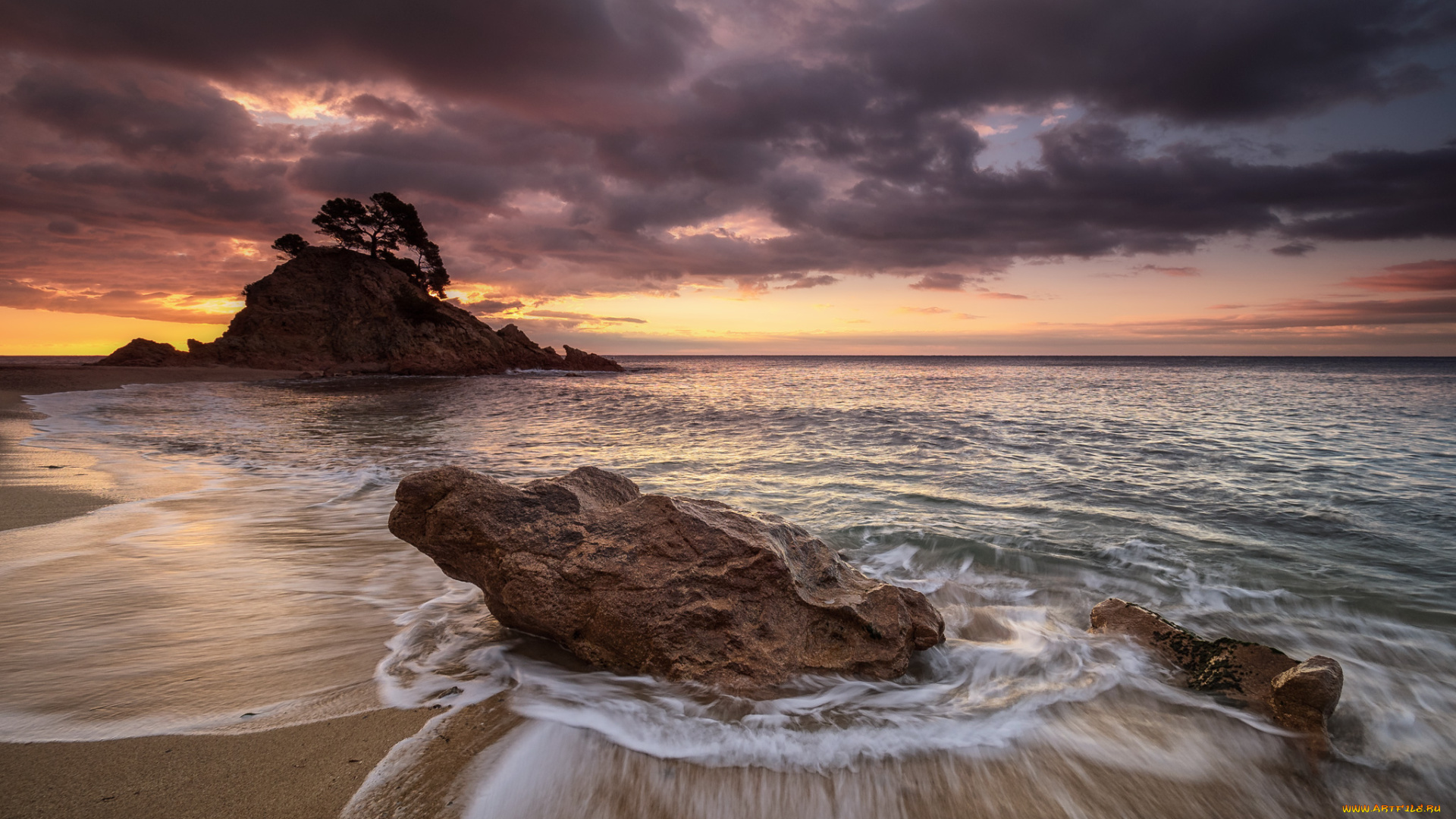 природа, побережье, берег, море