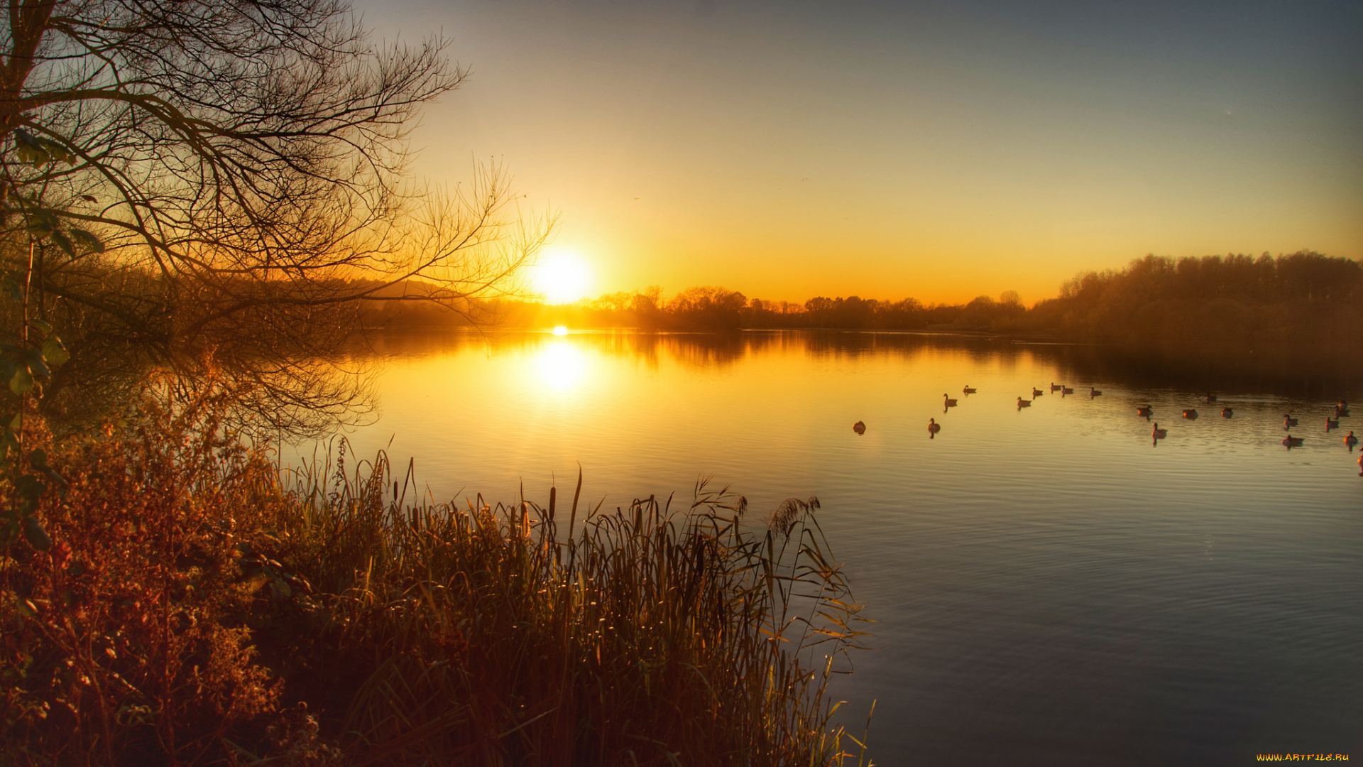 природа, восходы, закаты, рассвет