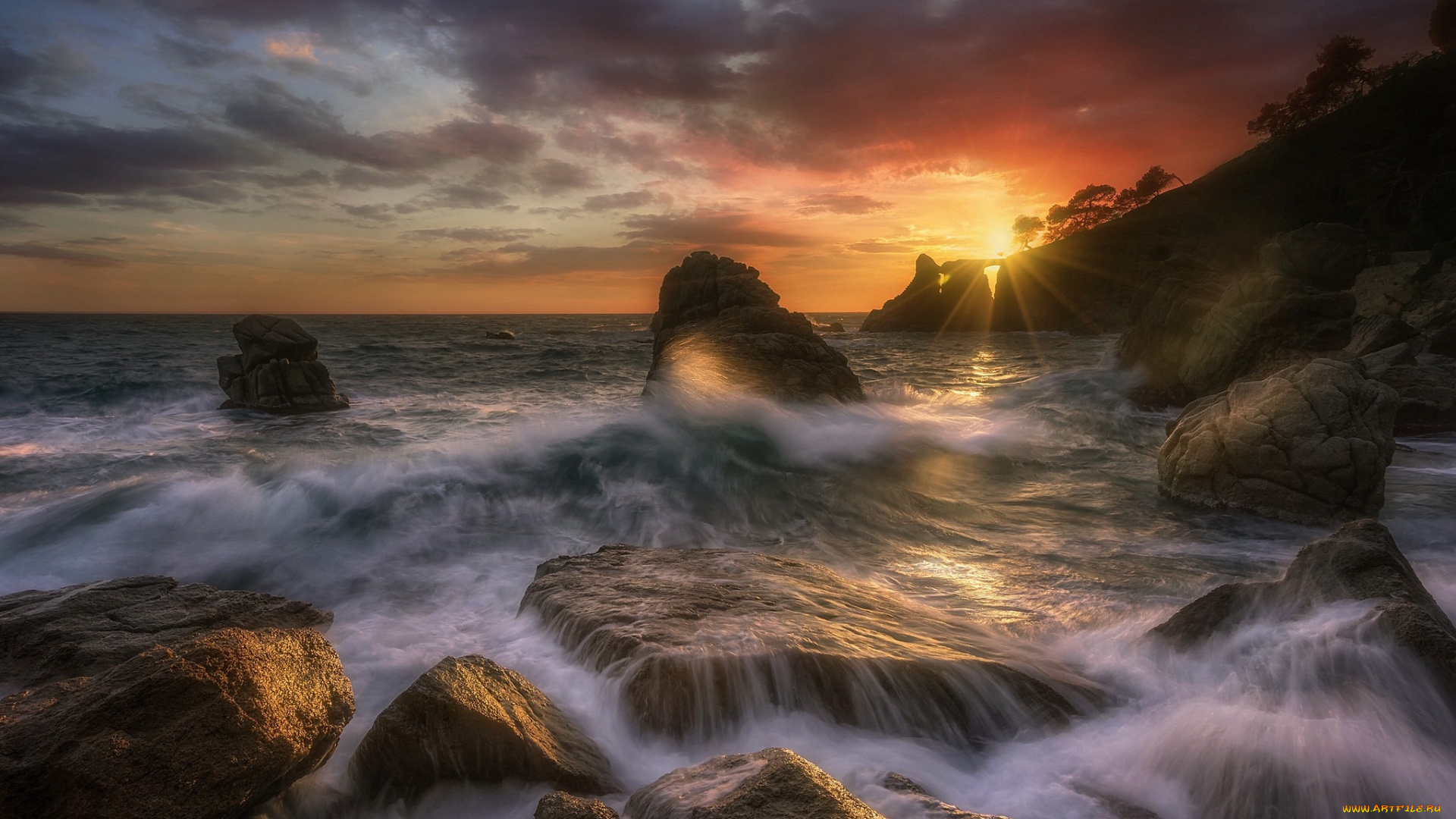 природа, восходы, закаты, рассвет