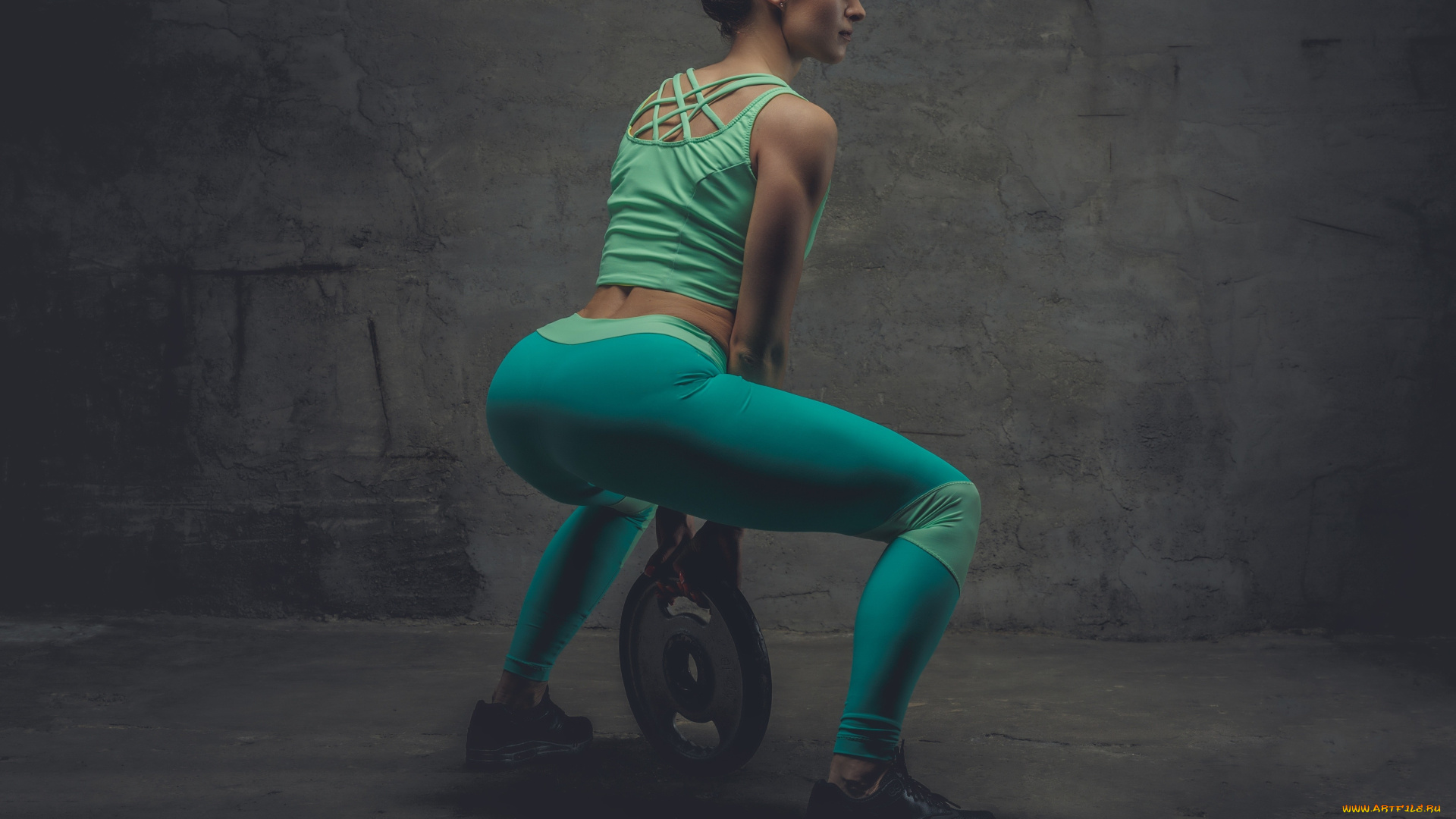 спорт, фитнес, девушка