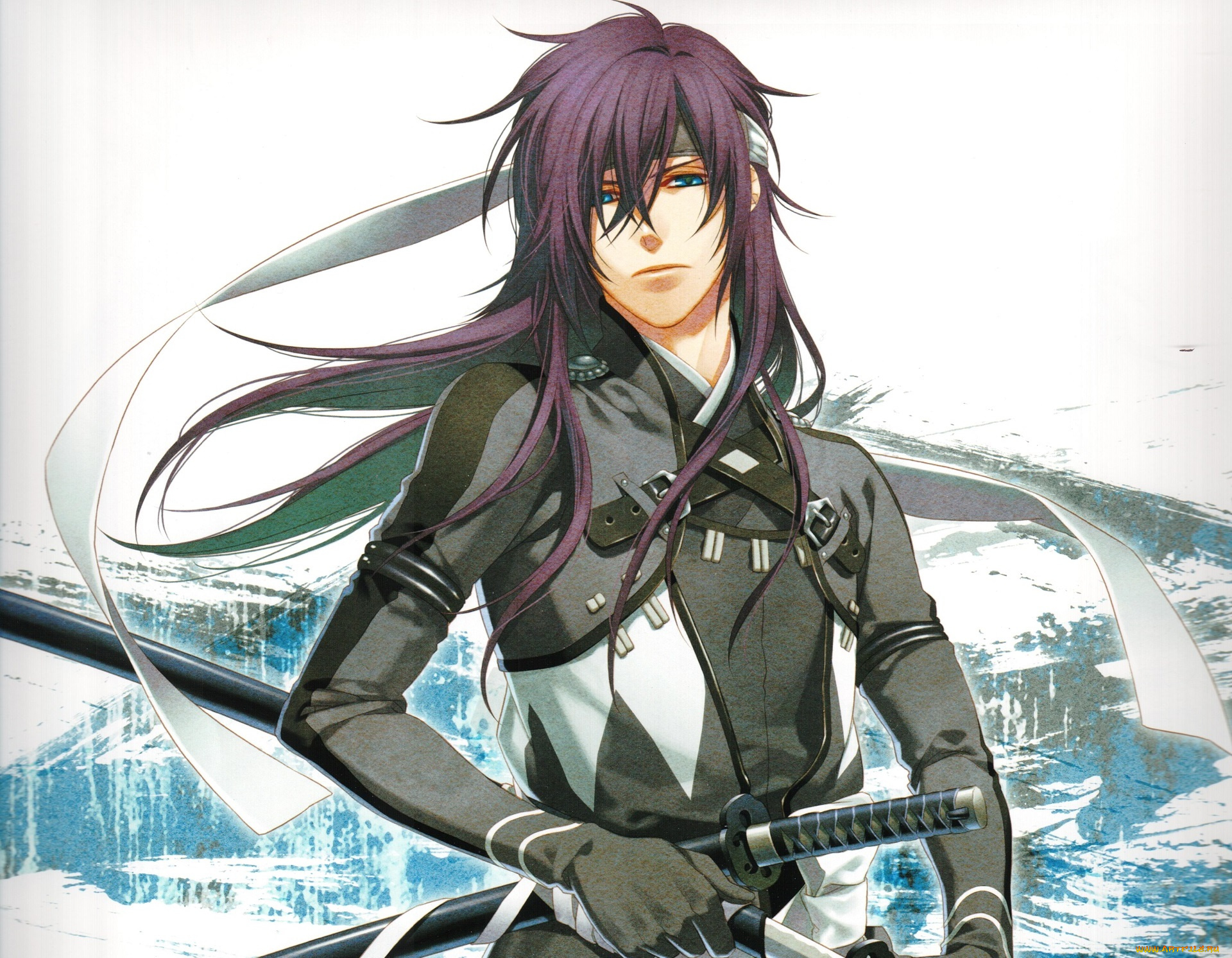 аниме, hakuouki, saitou, hajime