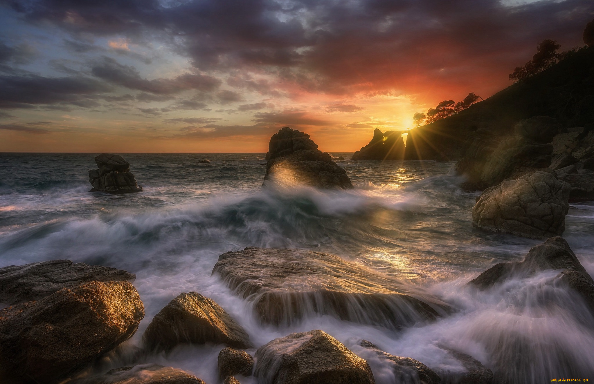 природа, восходы, закаты, рассвет