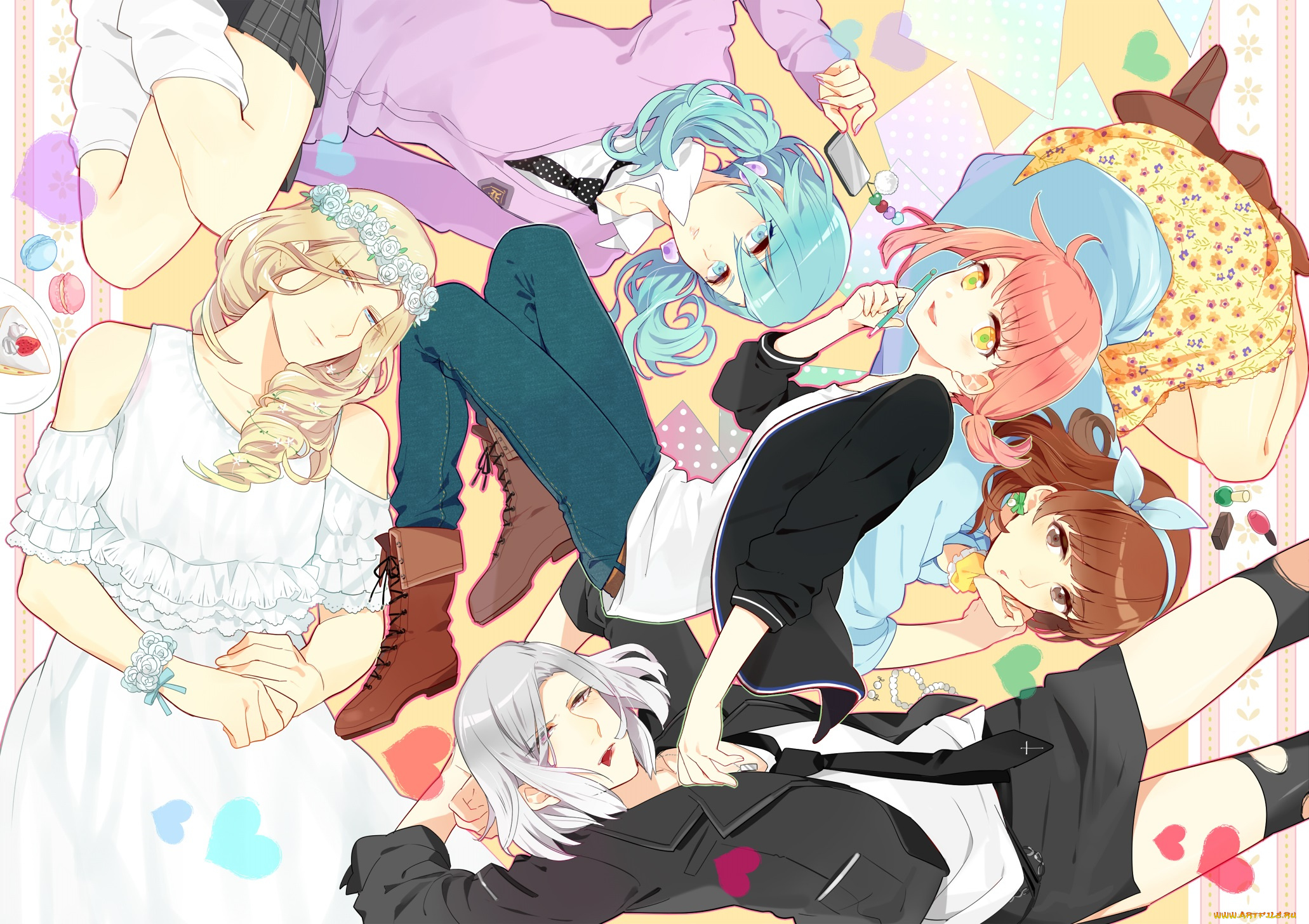 аниме, uta, no, prince-sama, поющий, принц