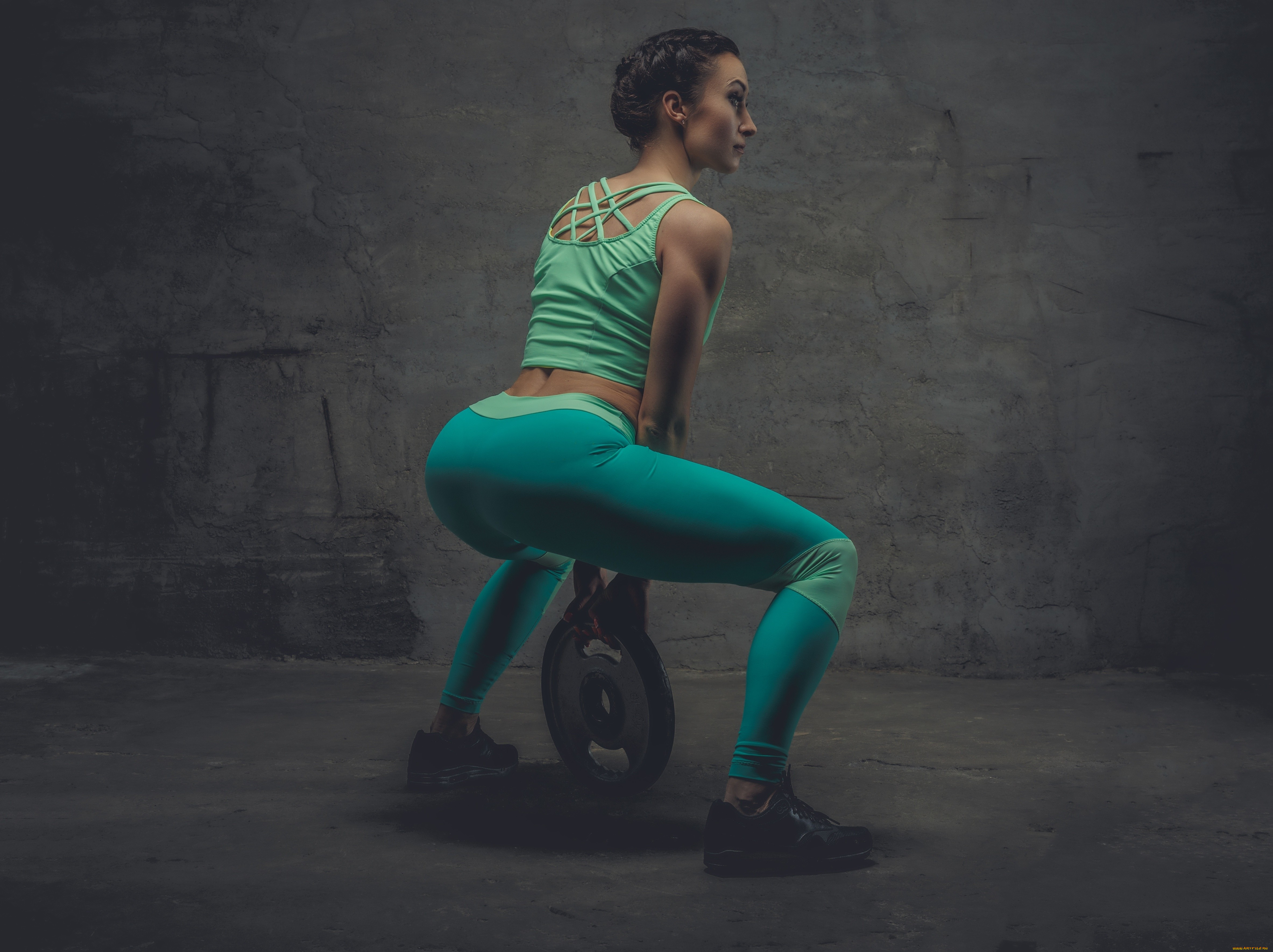 спорт, фитнес, девушка