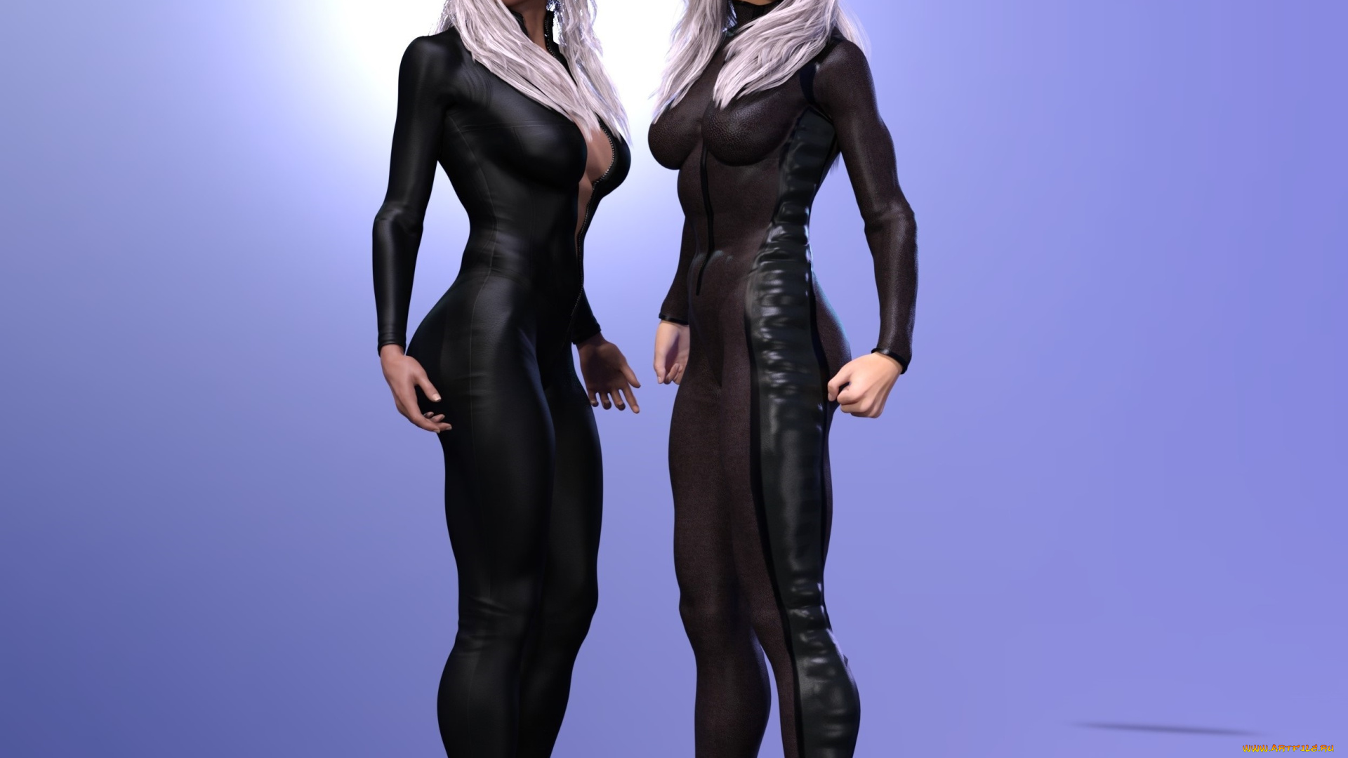 3д, графика, люди, , people, фон, взгляд, девушки