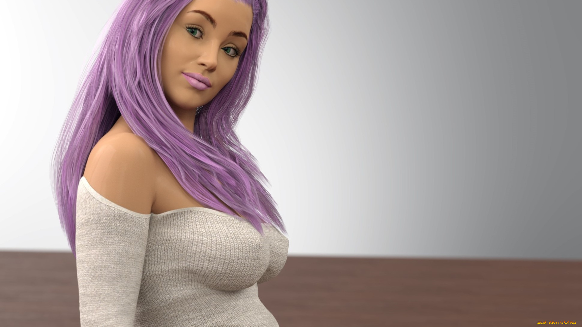 3д, графика, люди, , people, фон, взгляд, девушка