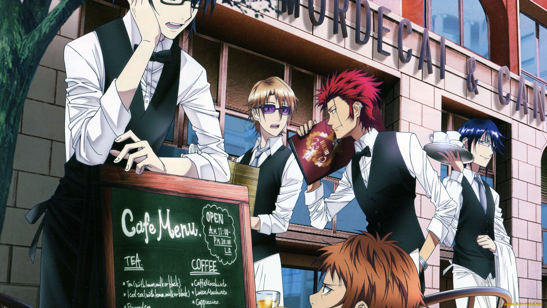 аниме, k, project, парни