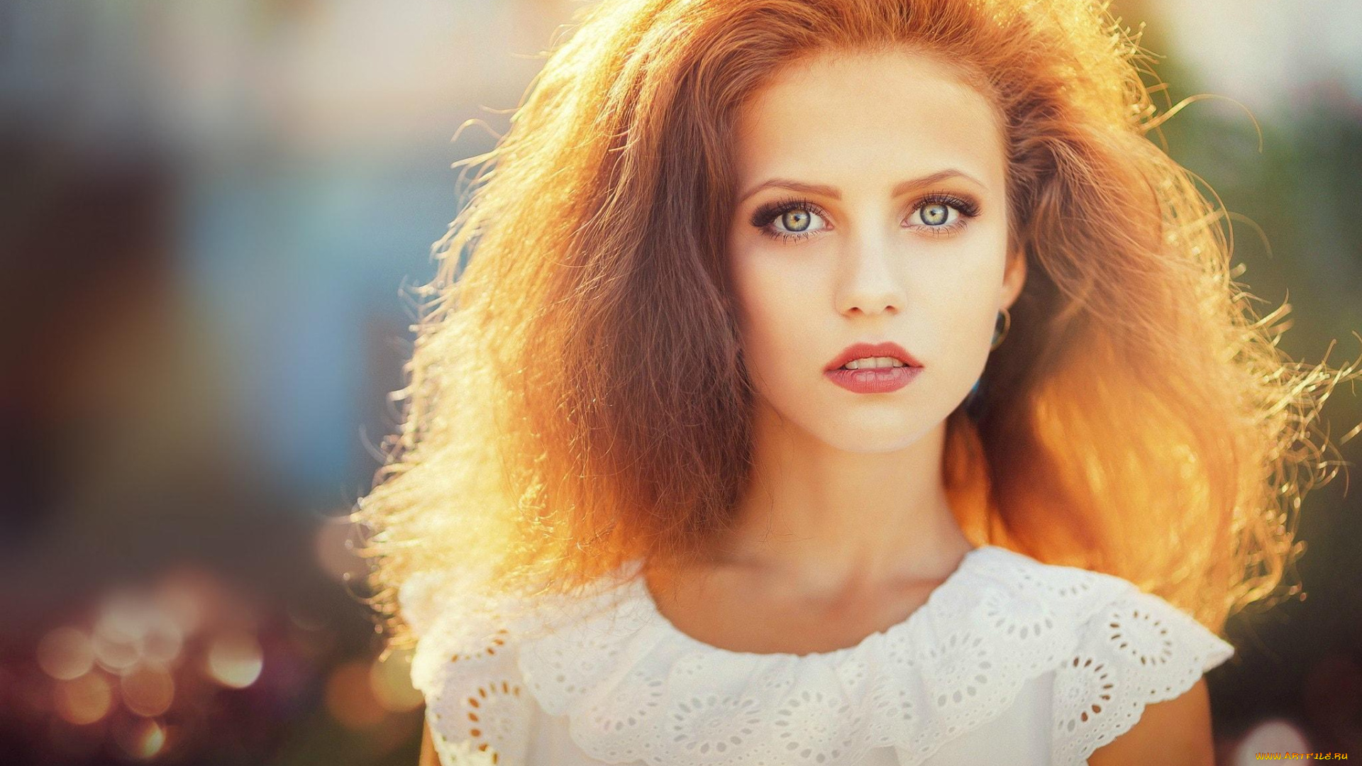 девушки, -unsort, , лица, , портреты, рыжая, топ, лицо