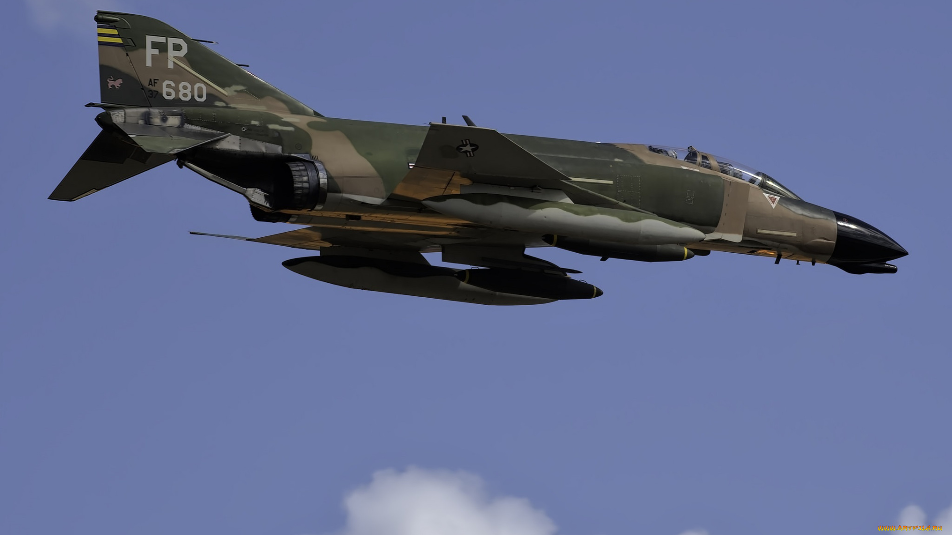 f-4b, phantom, ii, авиация, боевые, самолёты, ввс