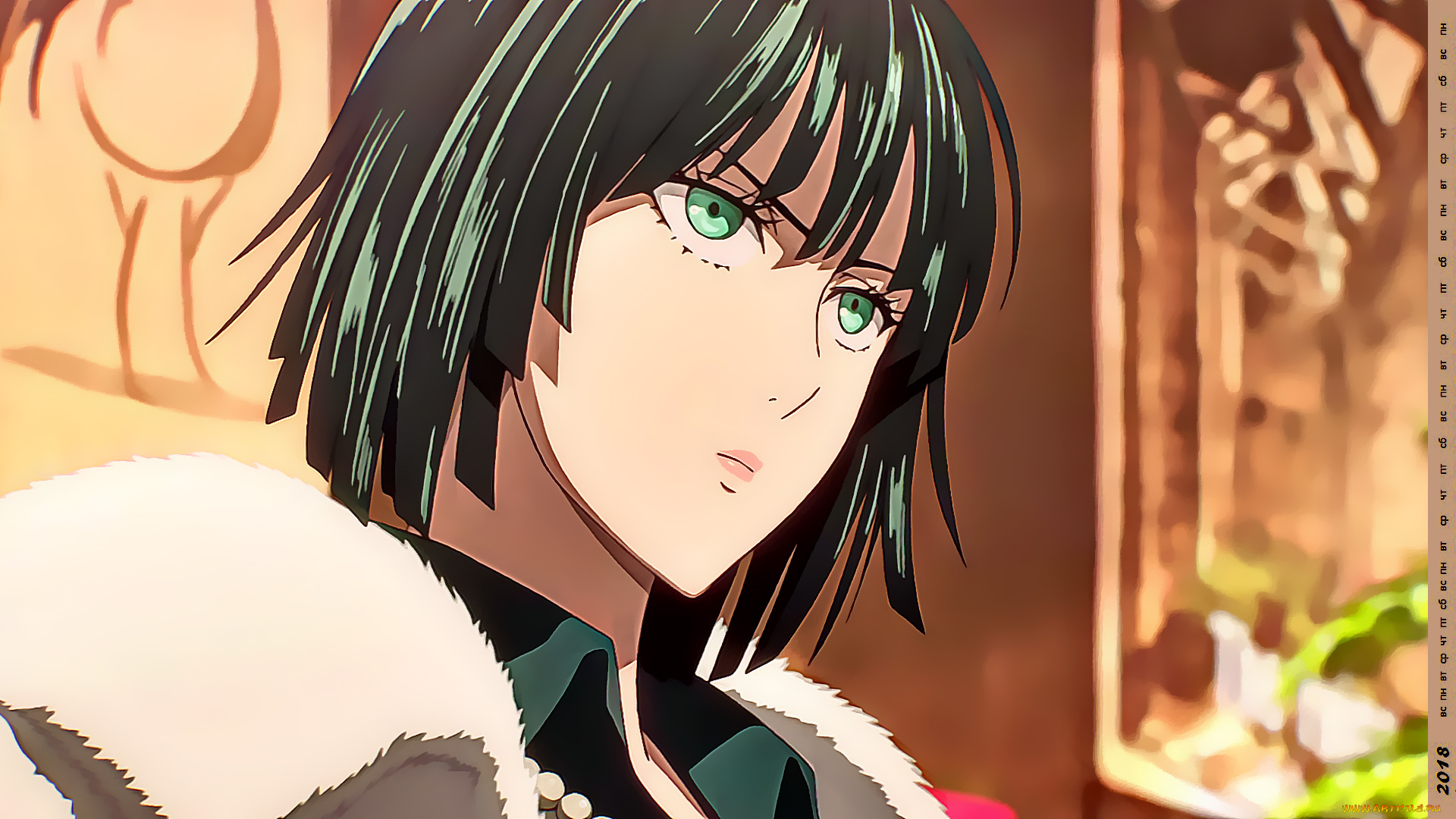 календари, аниме, взгляд, лицо