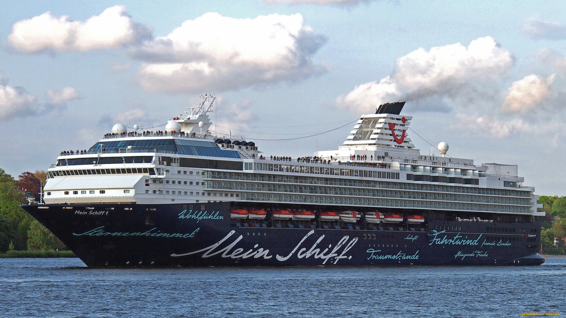 корабли, лайнеры, круиз, лайнер