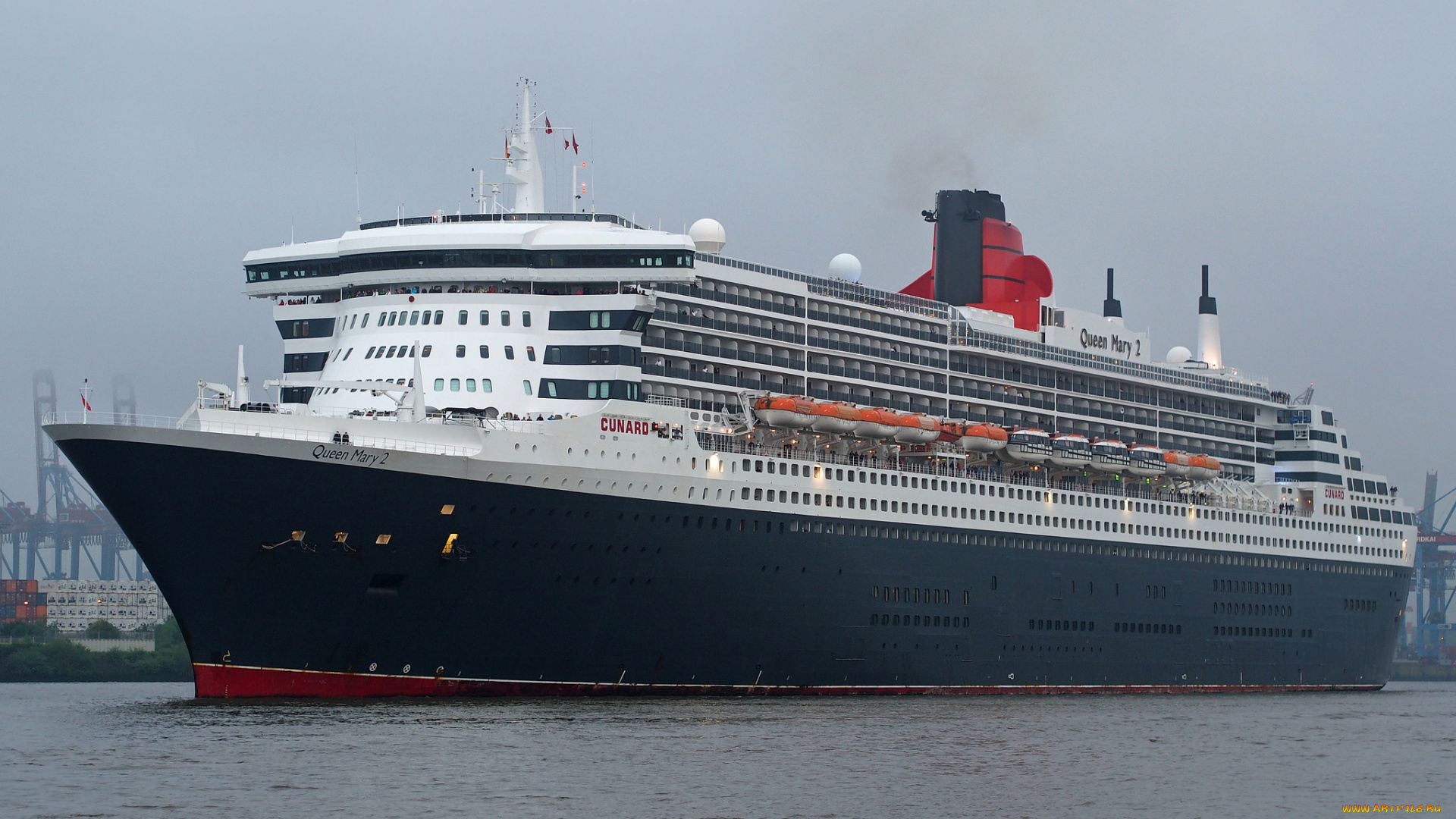 корабли, лайнеры, круиз, лайнер