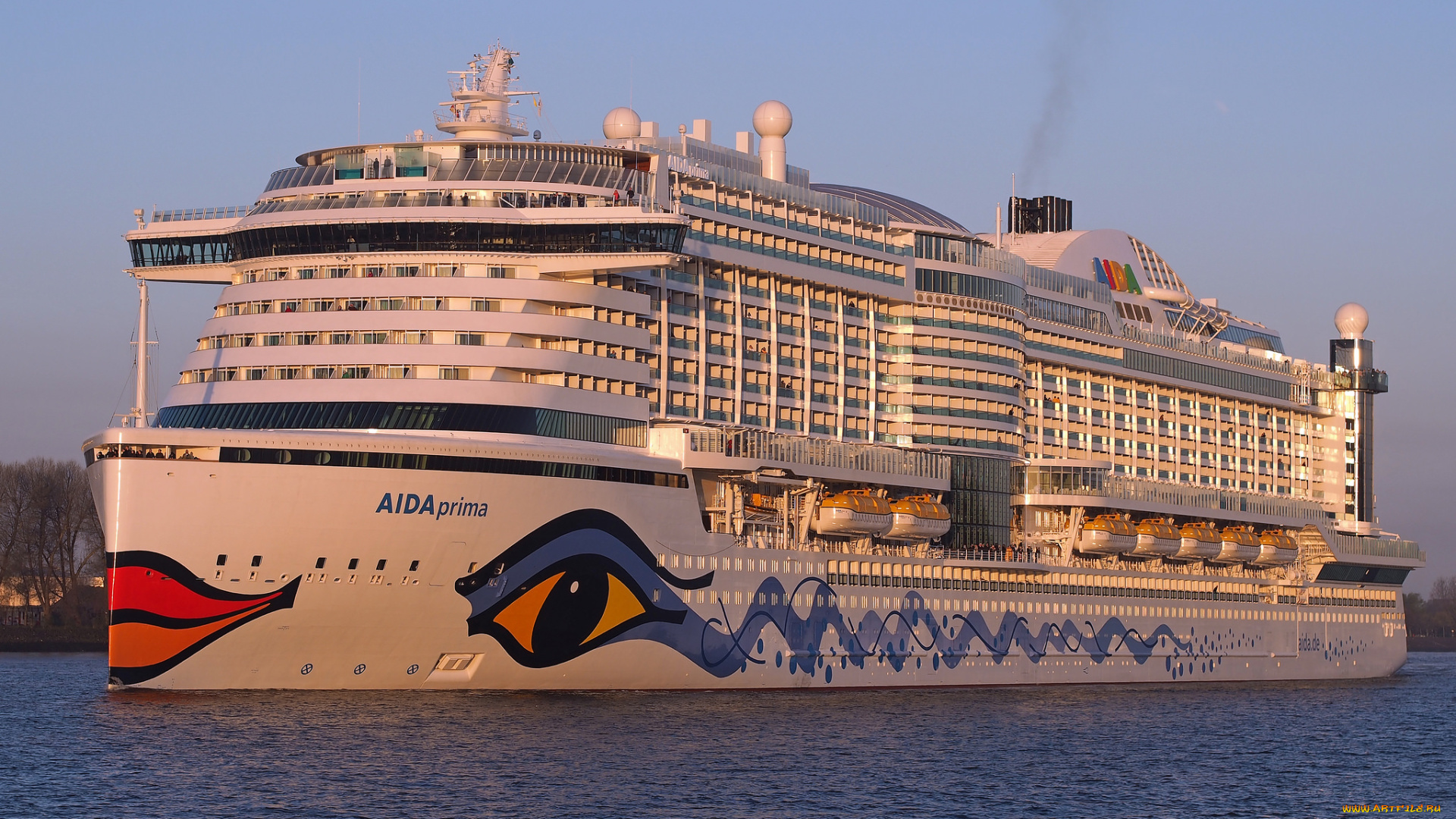 корабли, лайнеры, круиз, лайнер