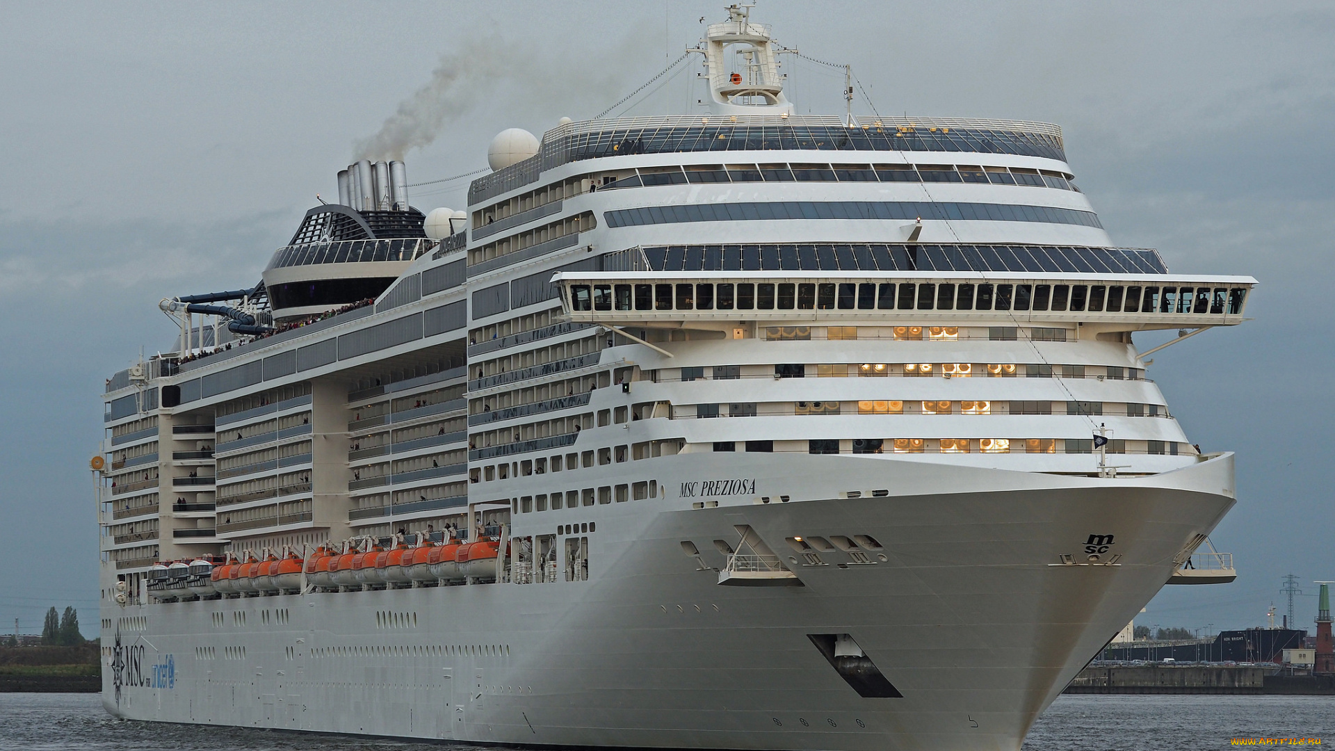 msc, preziosa, корабли, лайнеры, круиз, лайнер