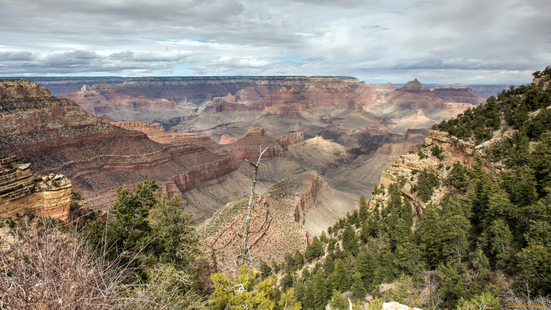 природа, горы, простор