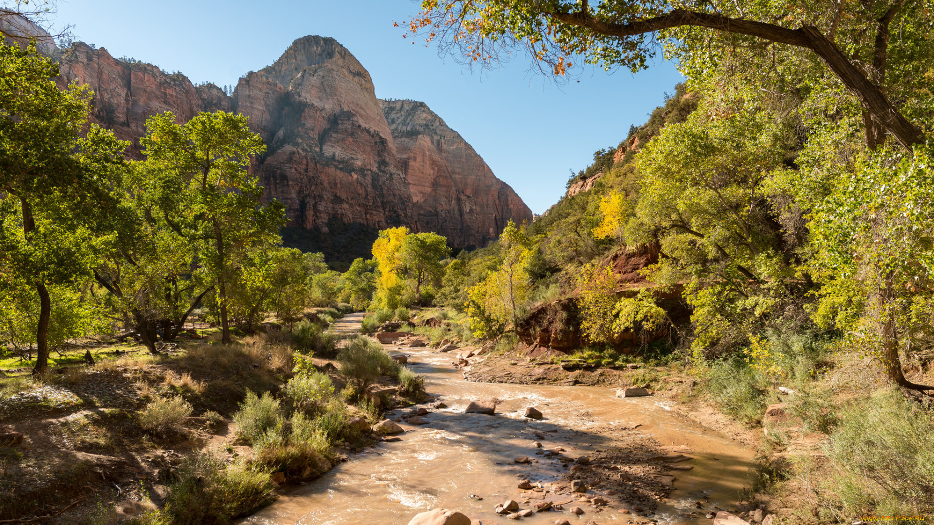 природа, горы, простор