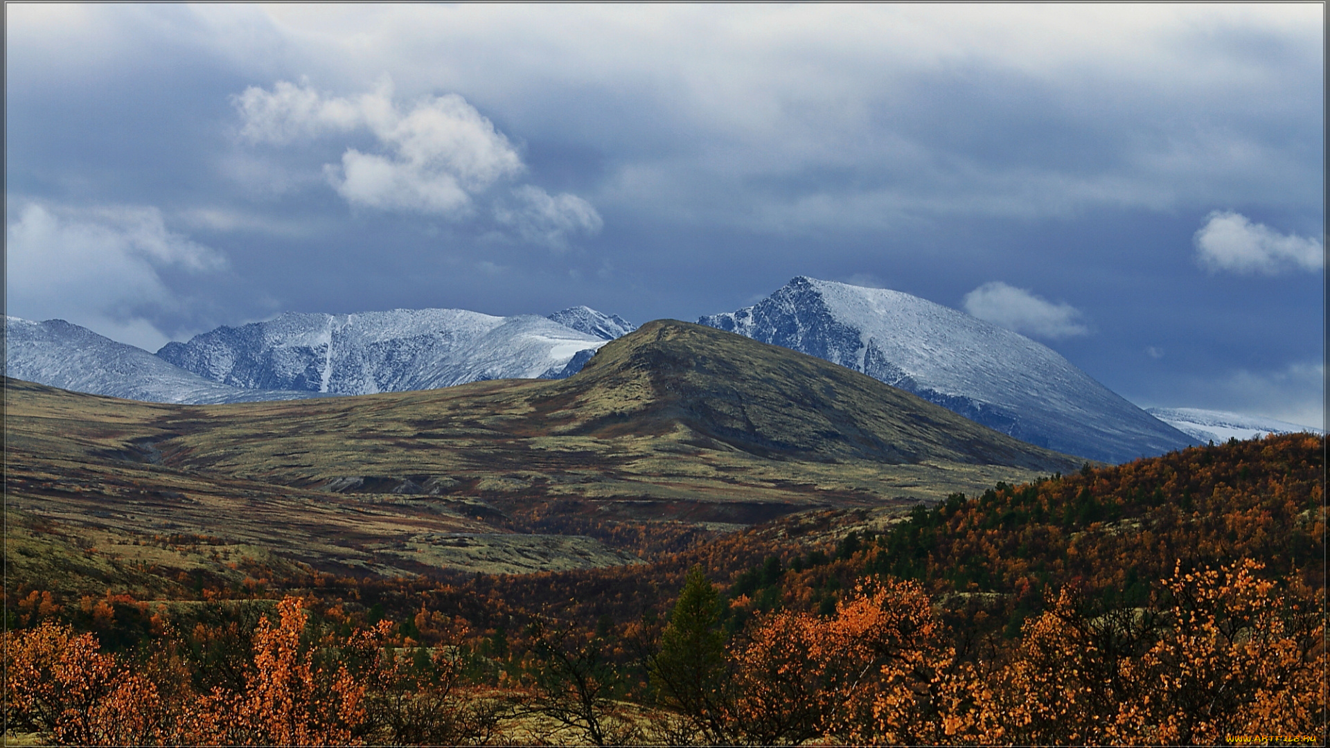 природа, горы, простор