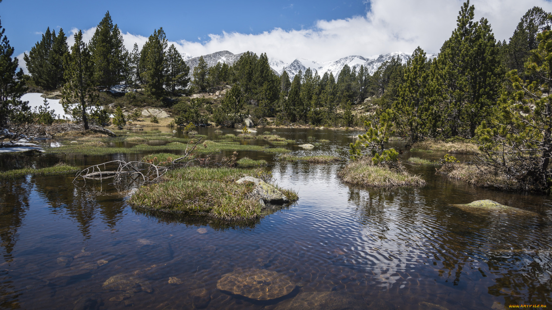 природа, реки, озера, простор