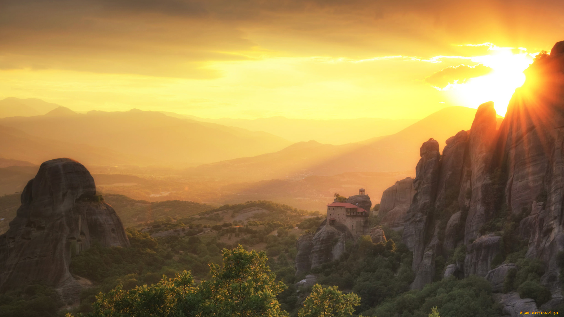 природа, восходы, закаты, простор