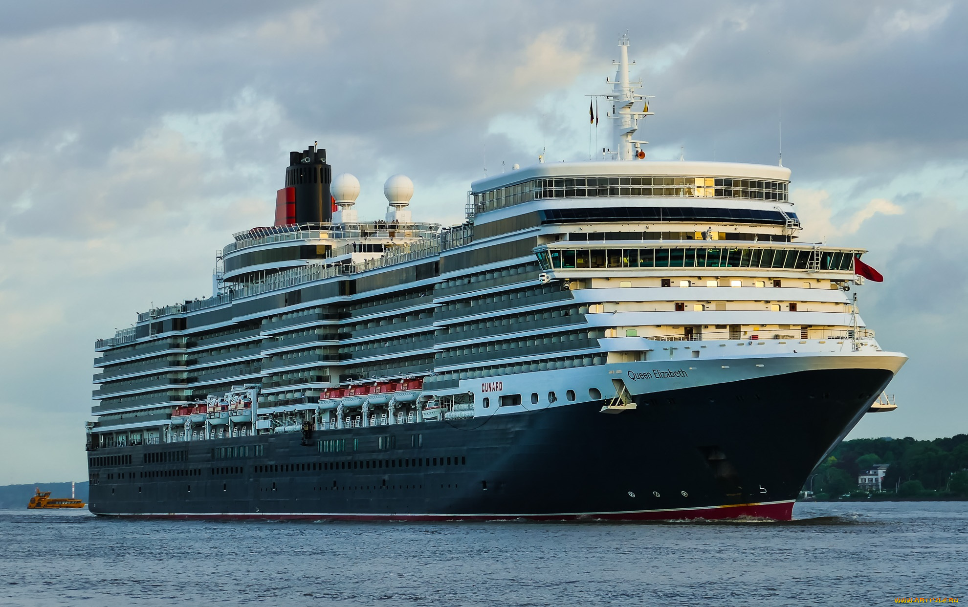 корабли, лайнеры, круиз, лайнер