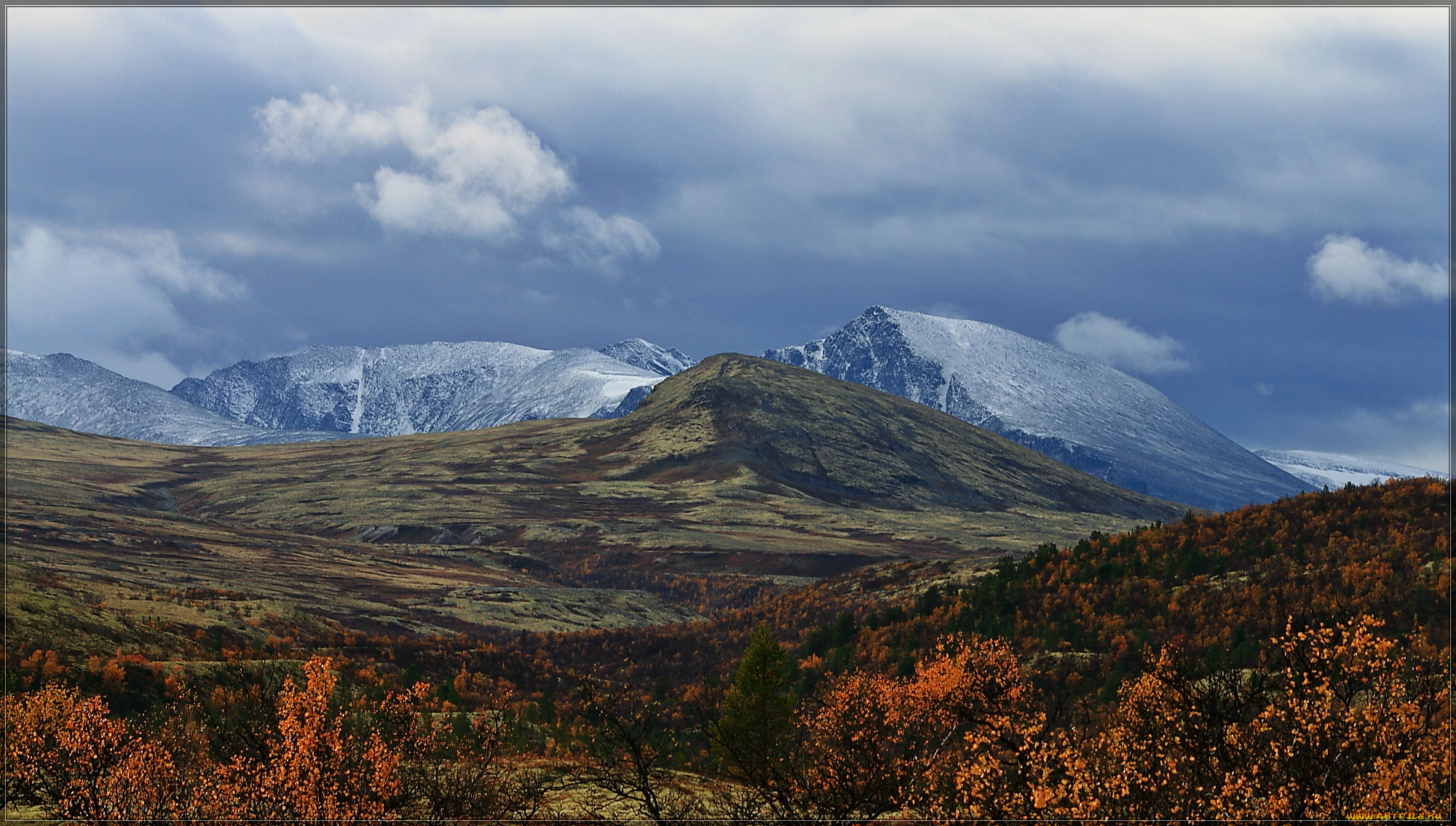 природа, горы, простор