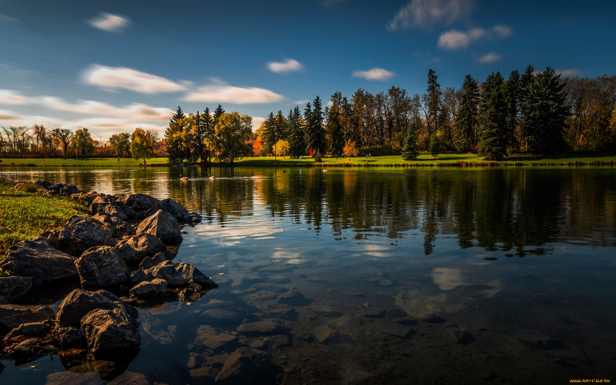 природа, реки, озера, простор