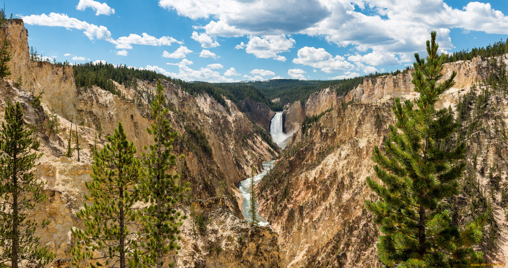 природа, горы, простор