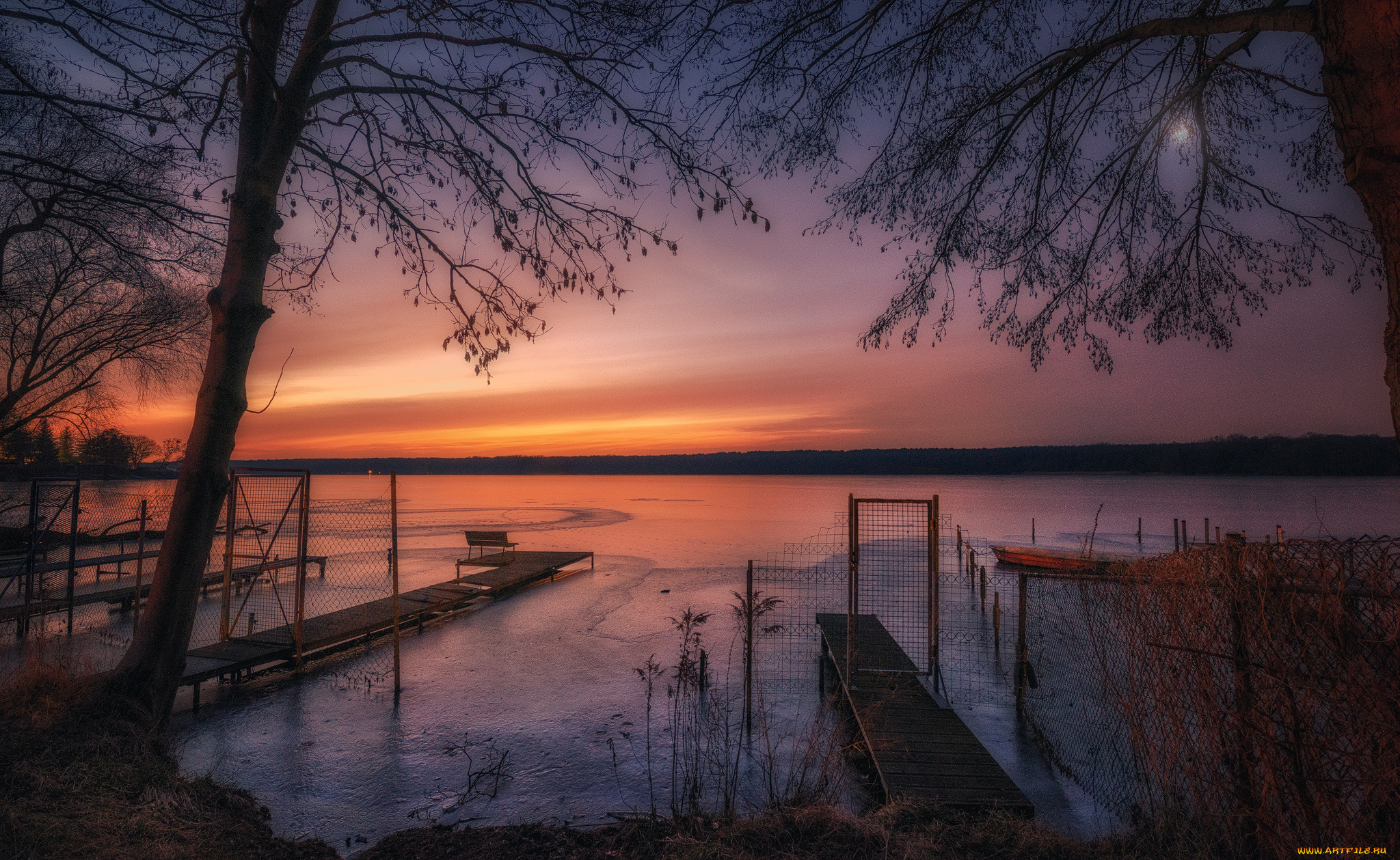 природа, восходы, закаты, простор