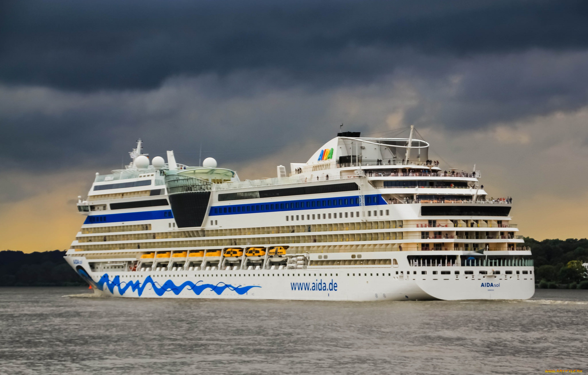 корабли, лайнеры, круиз, лайнер