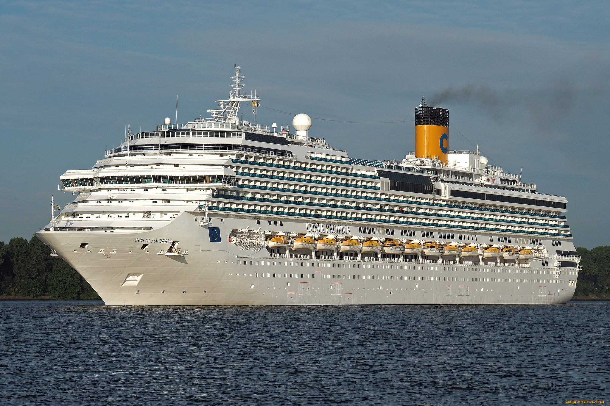 корабли, лайнеры, круиз, лайнер