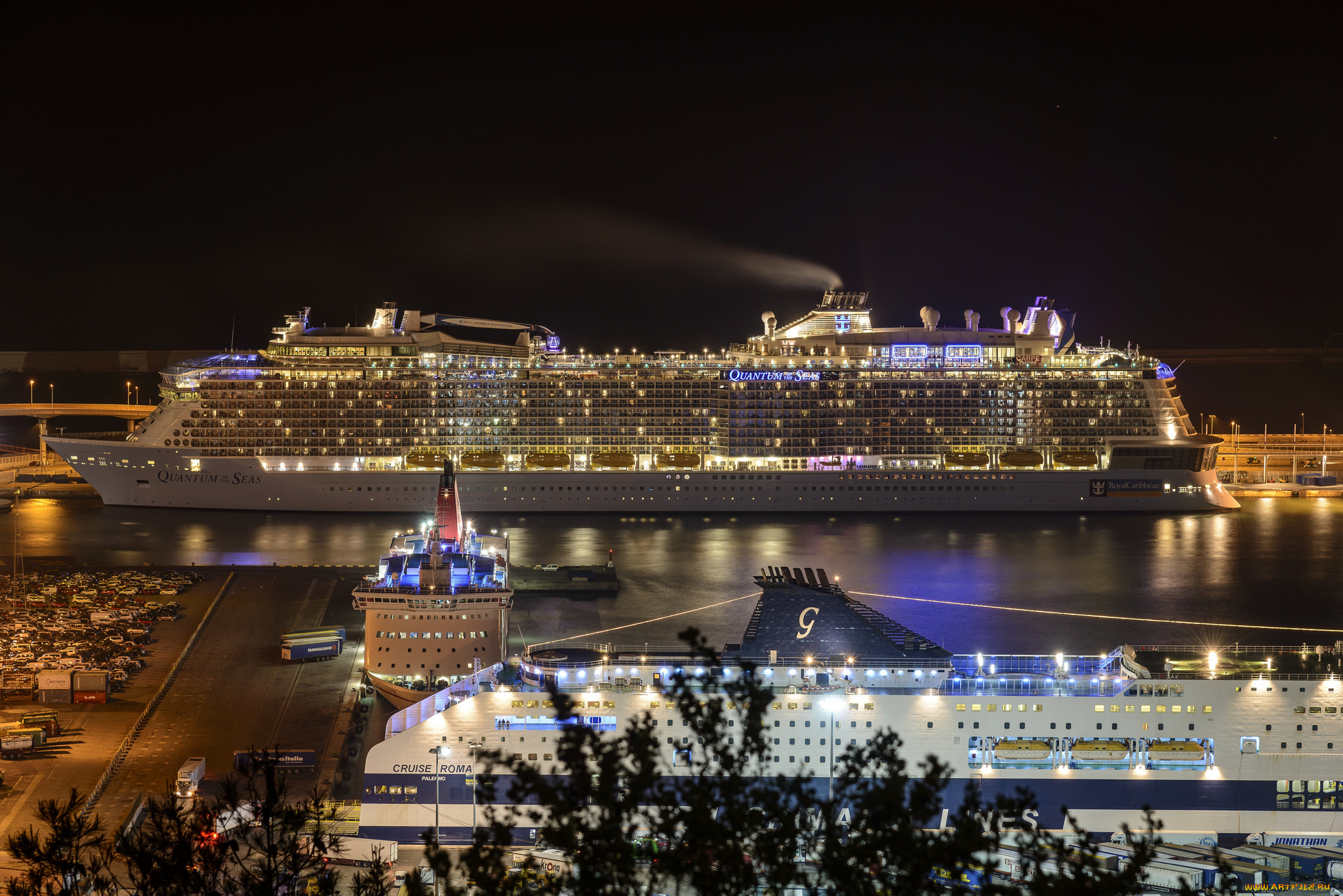 корабли, лайнеры, круиз, лайнер