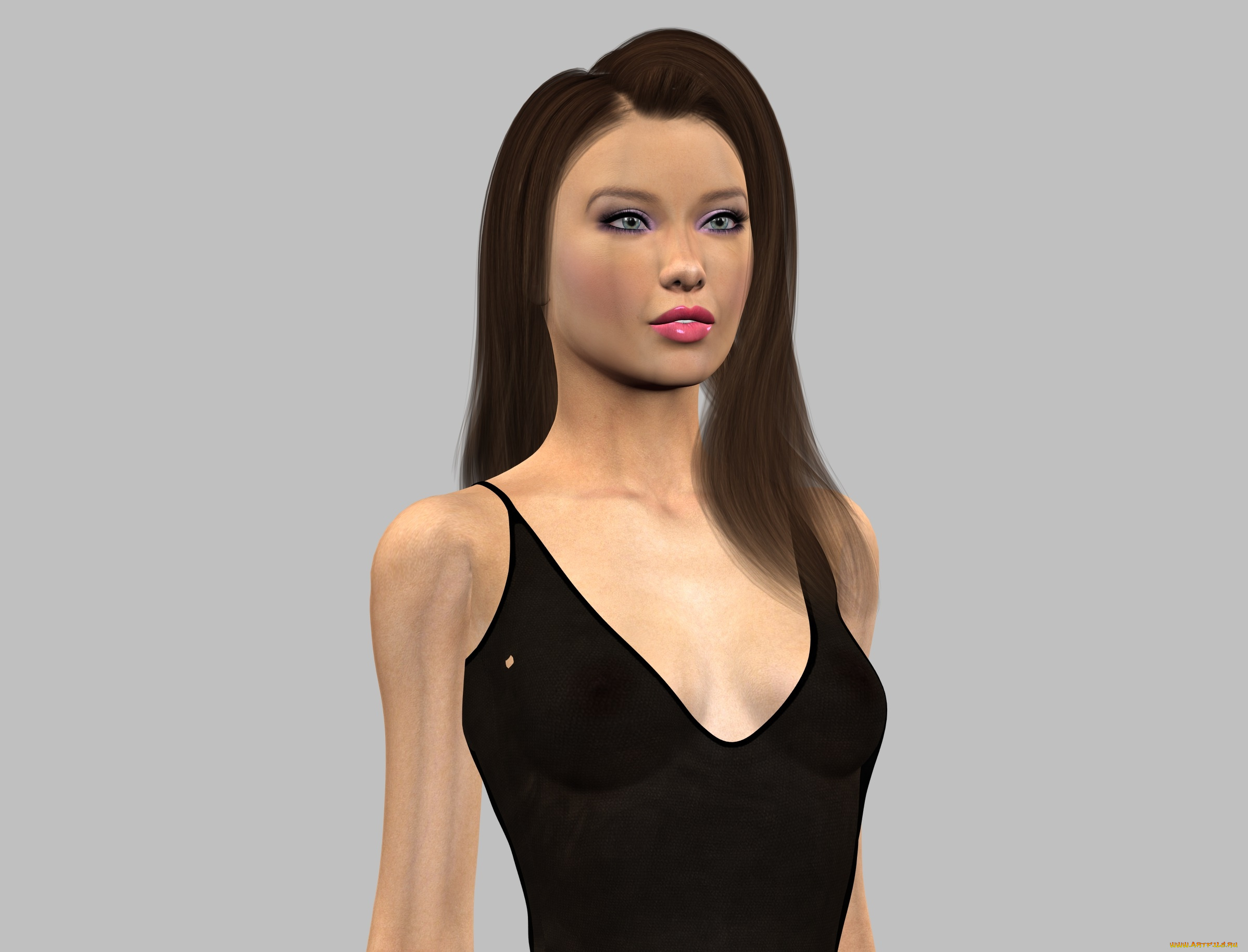 3д, графика, люди, , people, взгляд, девушка, фон