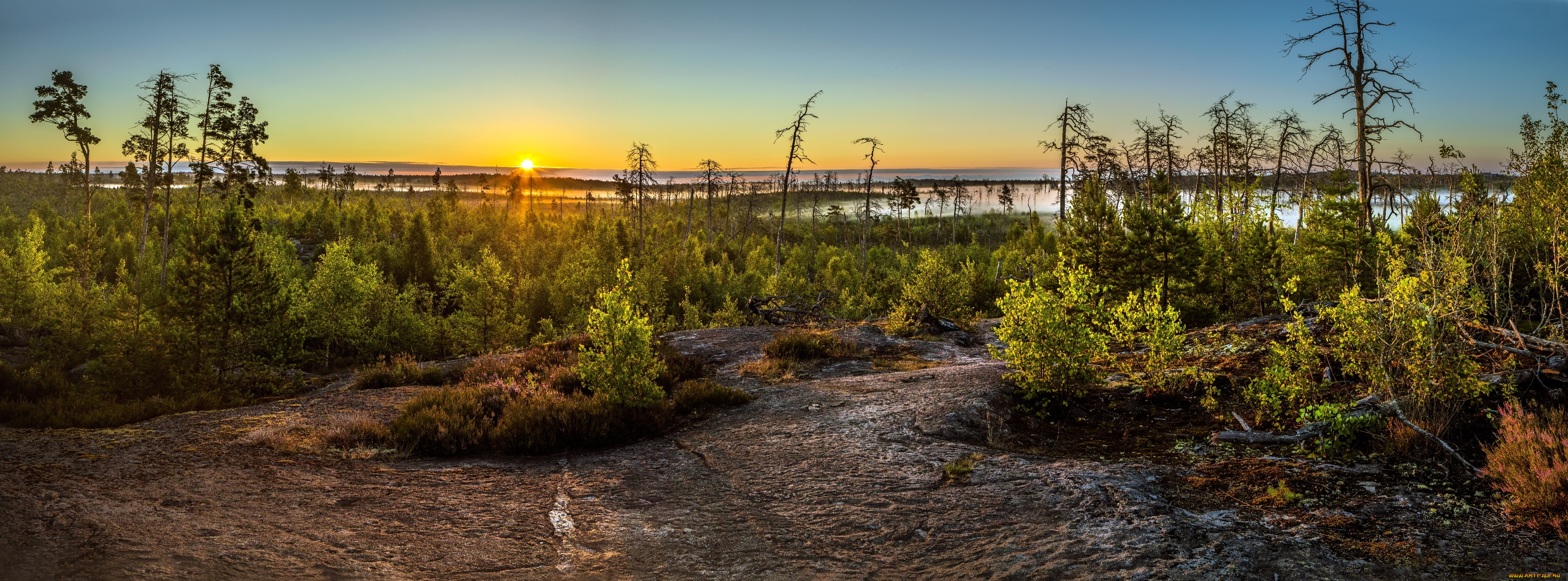 природа, восходы, закаты, простор